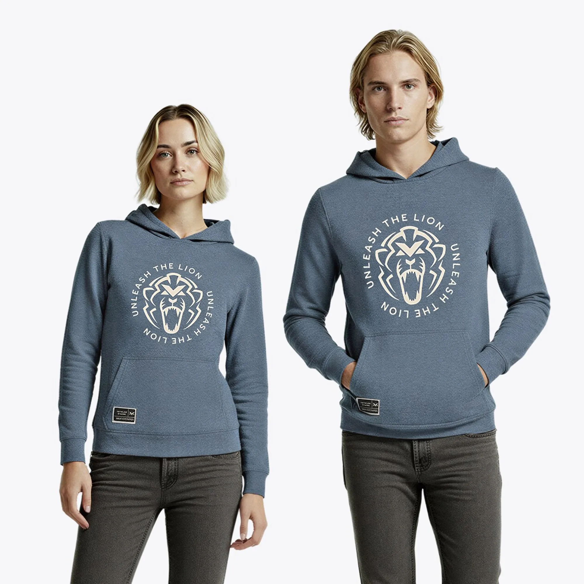 Max Verstappen Unleash The Lion Hoodie - Blue