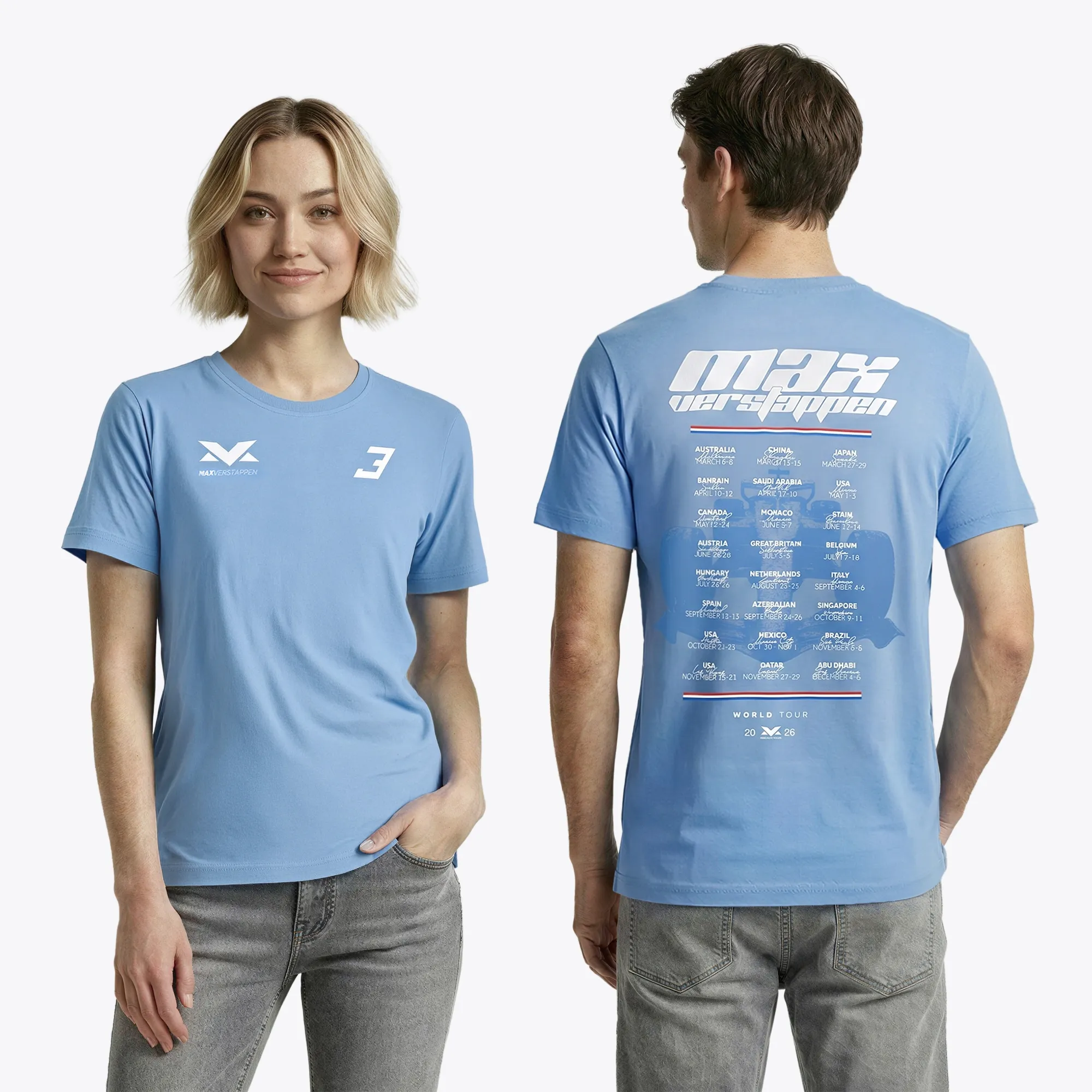 MV World Tour T-Shirt - Blue