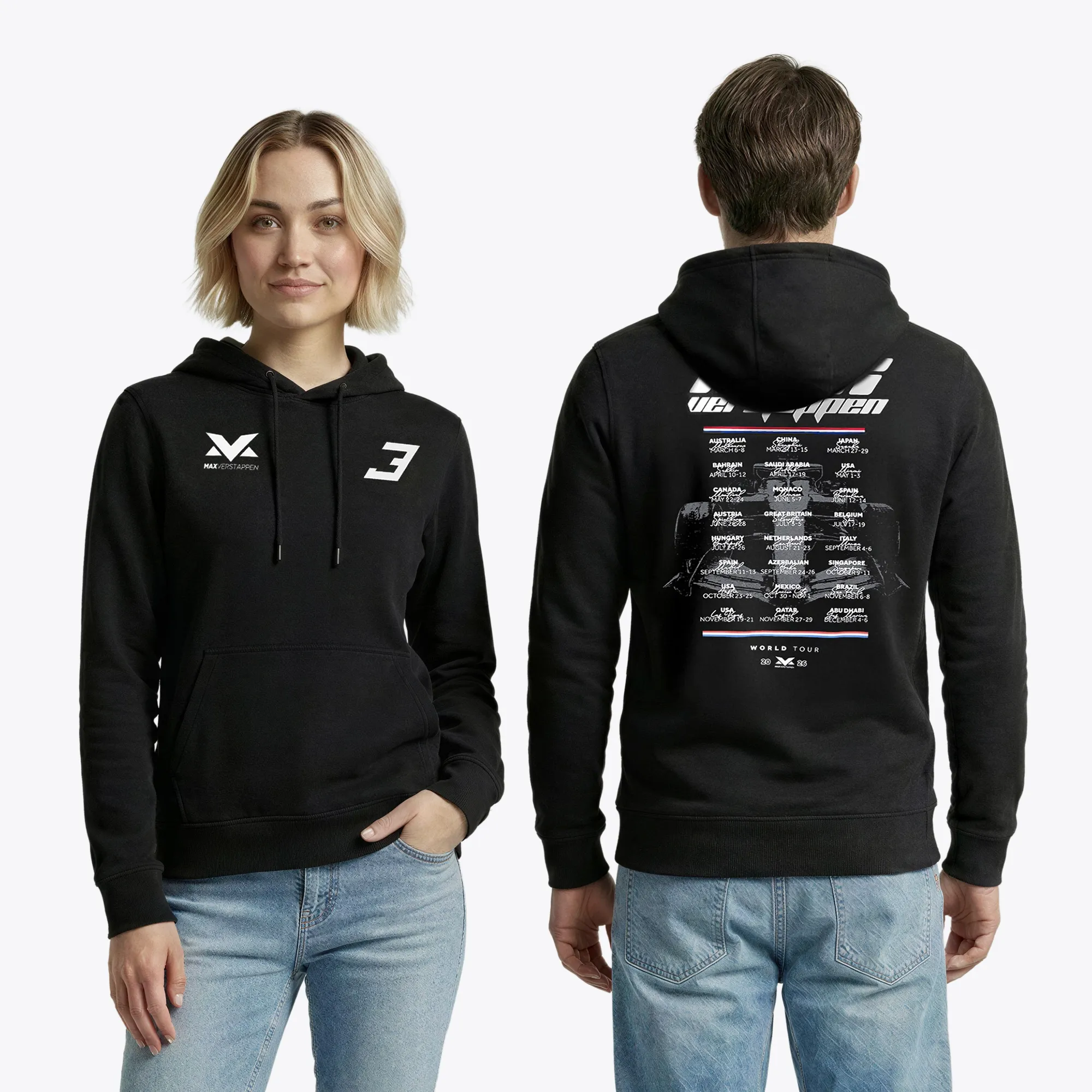 MV World Tour Hoodie - Black
