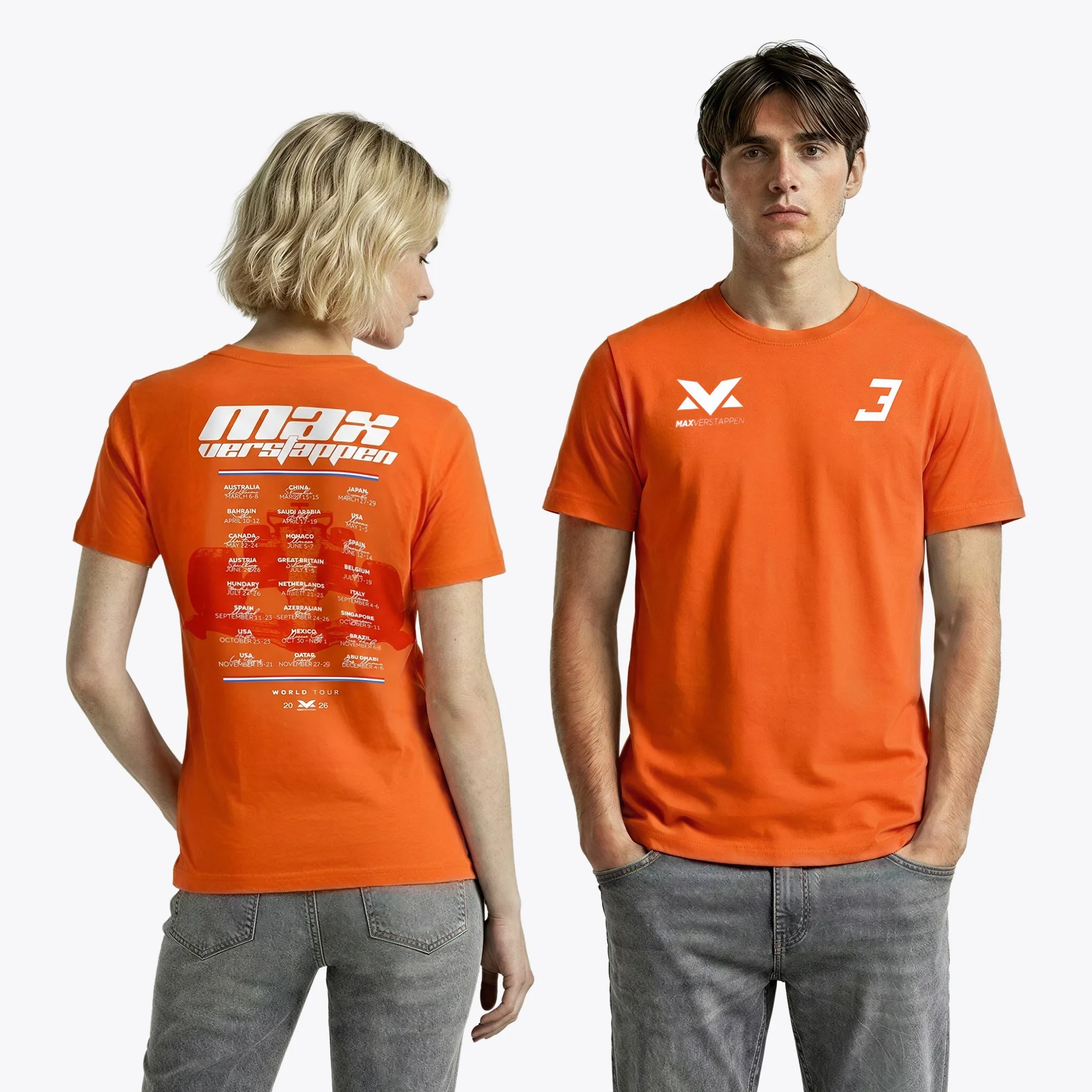 MV World Tour T-Shirt - Orange
