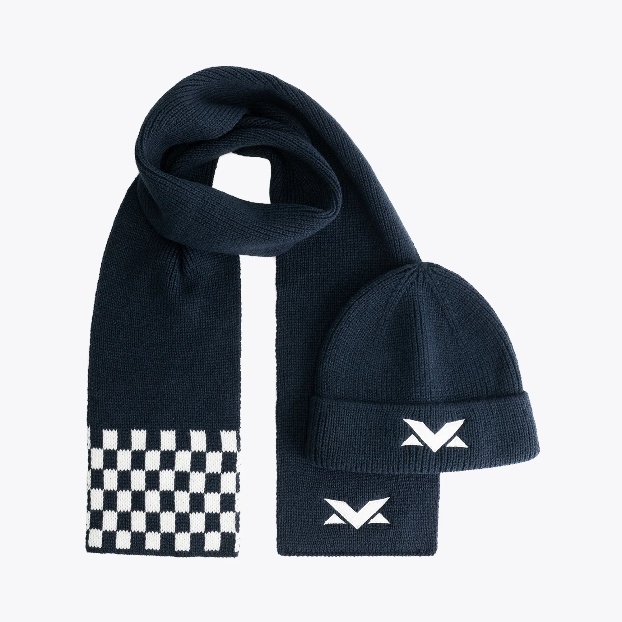 MV Official Hat and Scarf - Navy - Kids