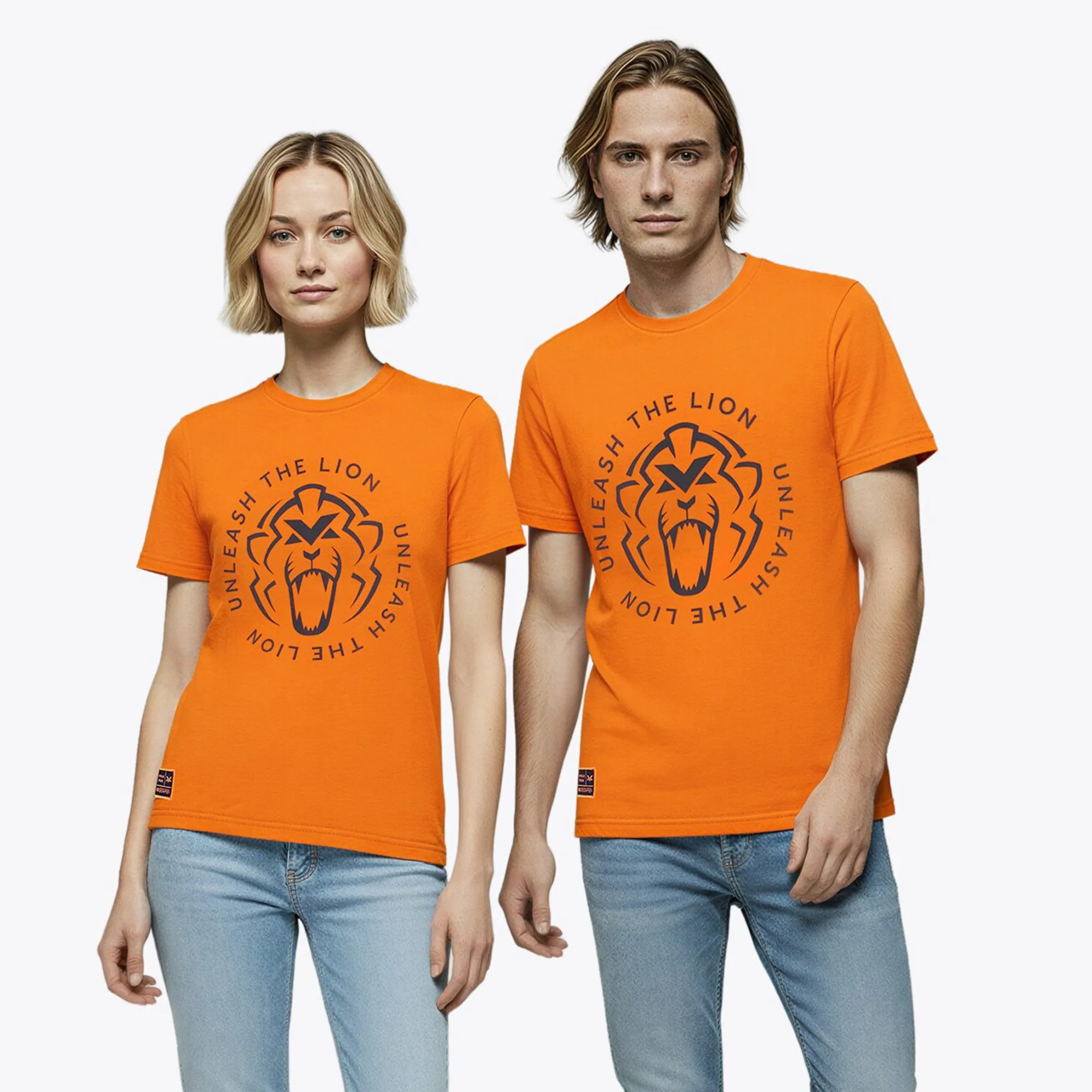 Unleash the Lion T-Shirt - Orange