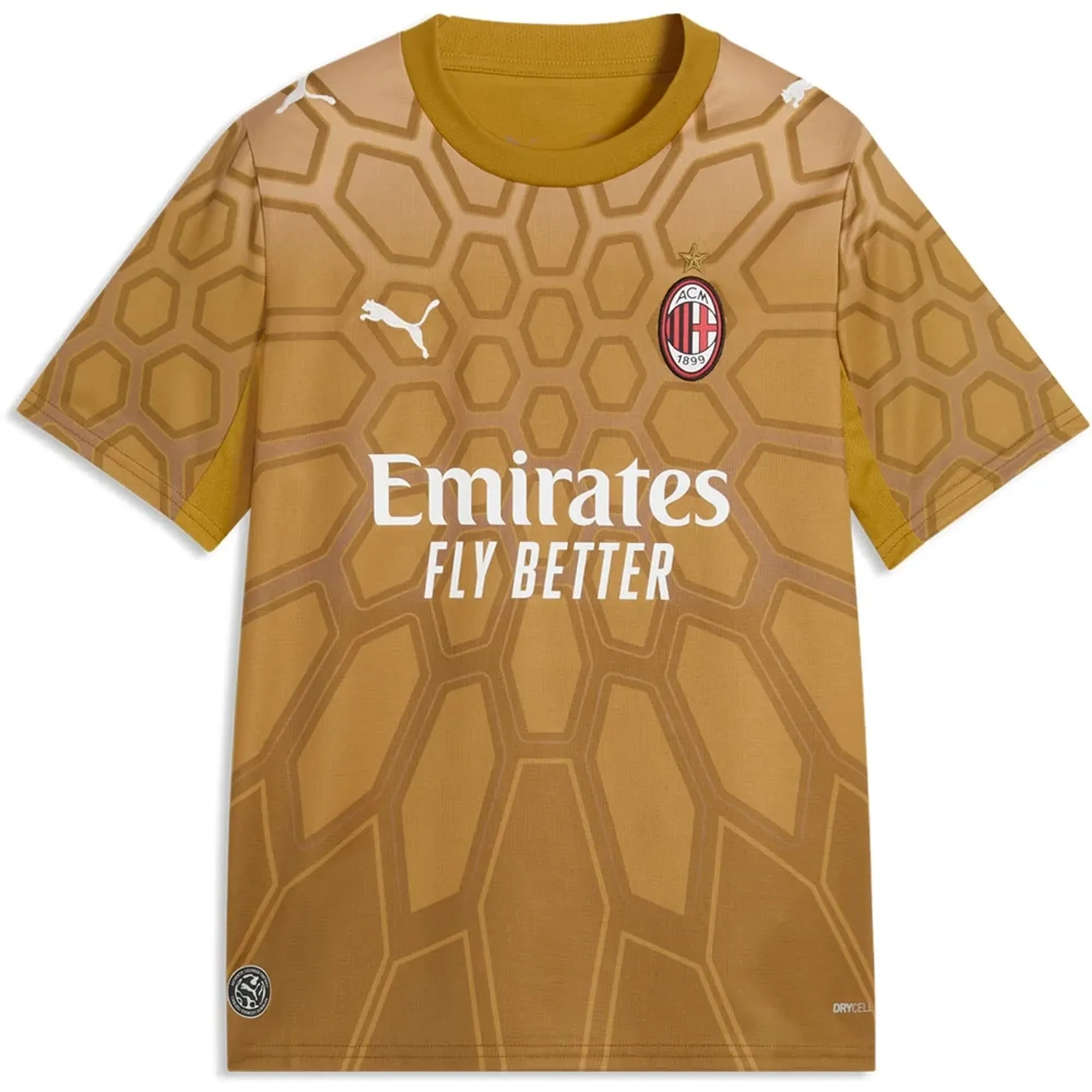 Puma Ac Milan Replica Goalkeeper Short Sleeve T-shirt