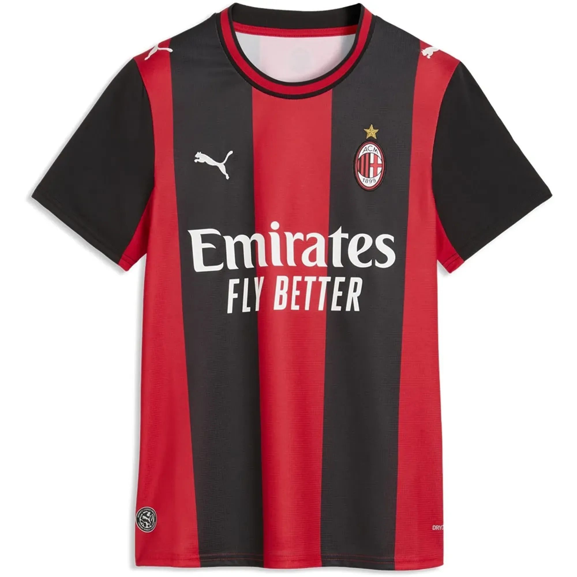 Puma Ac Milan Replica Home  - Puma Black / For All Time Red