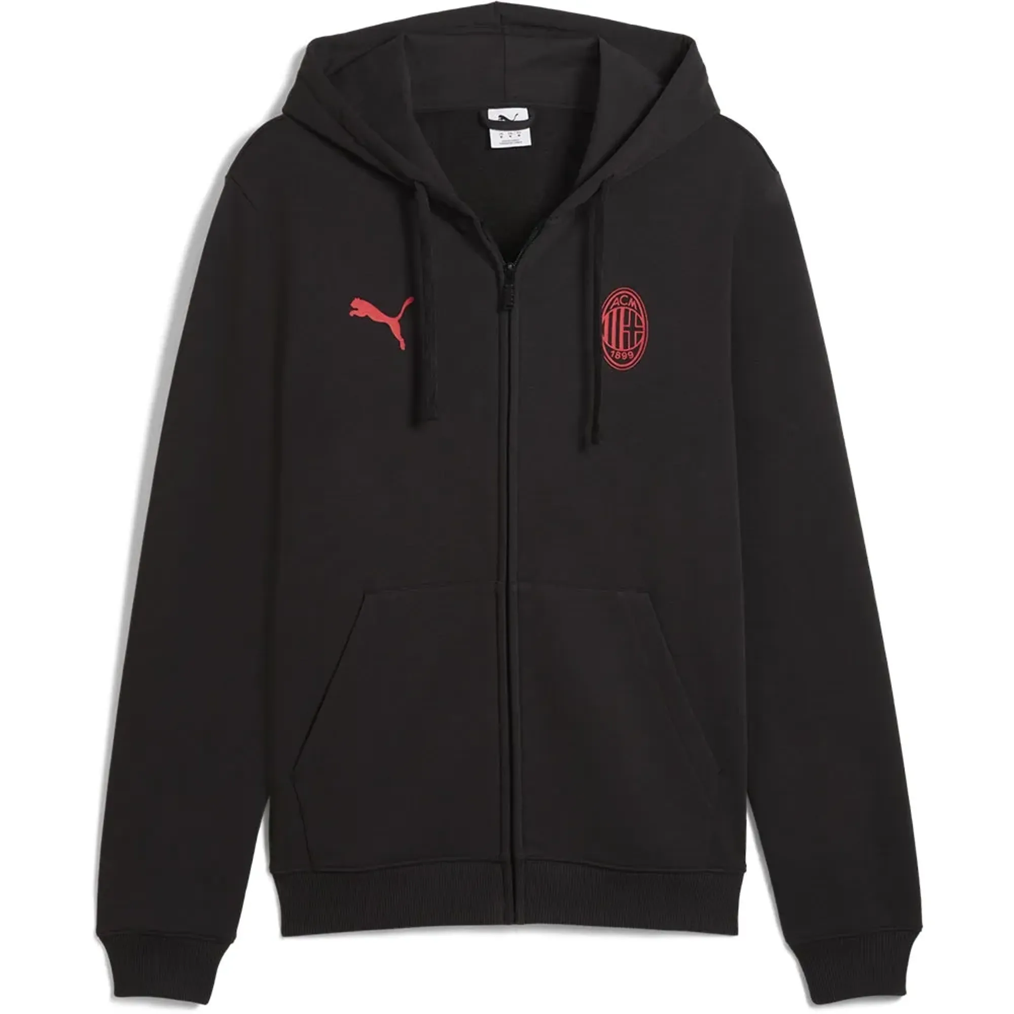Puma Ac Milan Essential Full Zip Sweatshirt