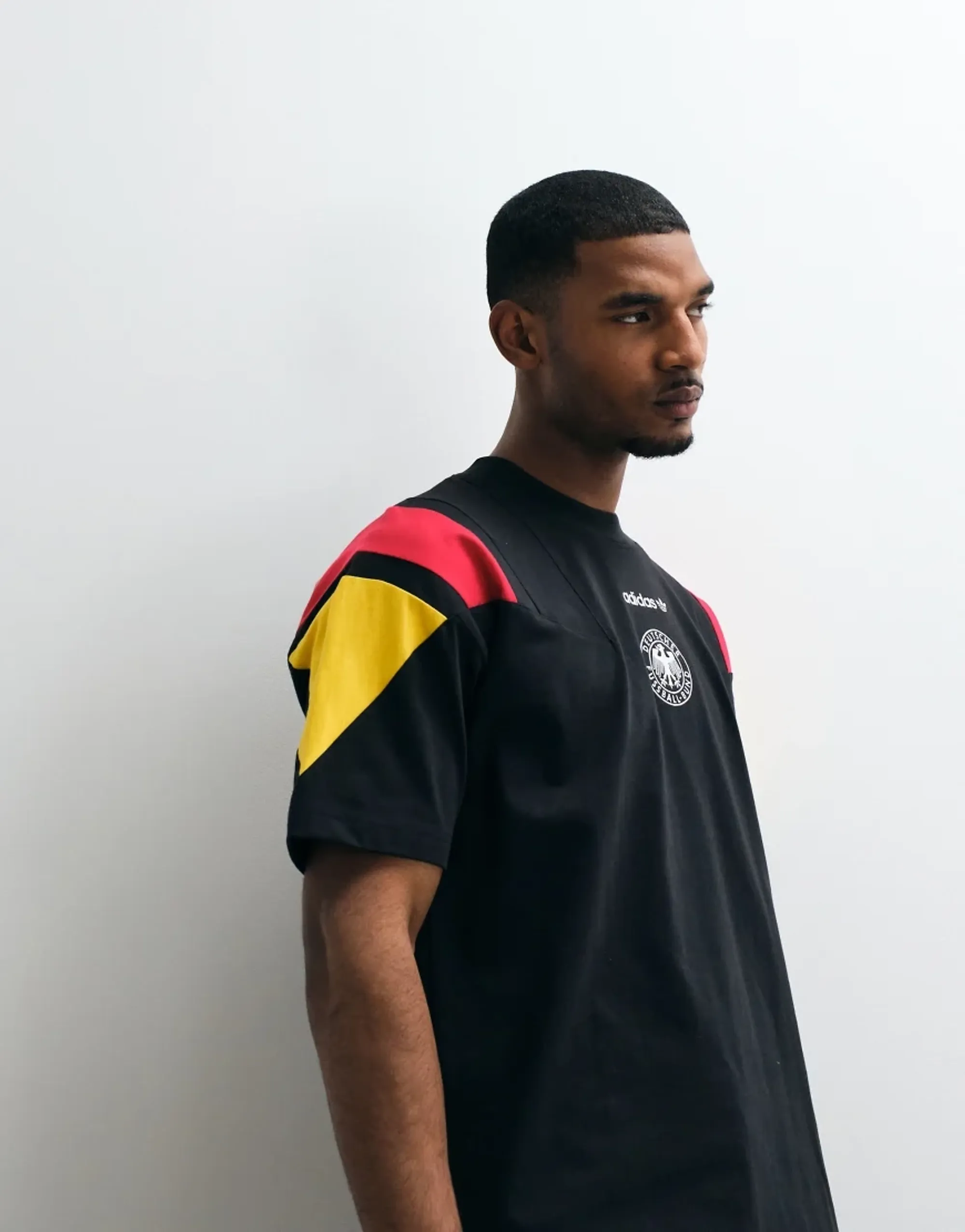 Adidas Football Germany Eqt Bring Back T-Shirt In Black