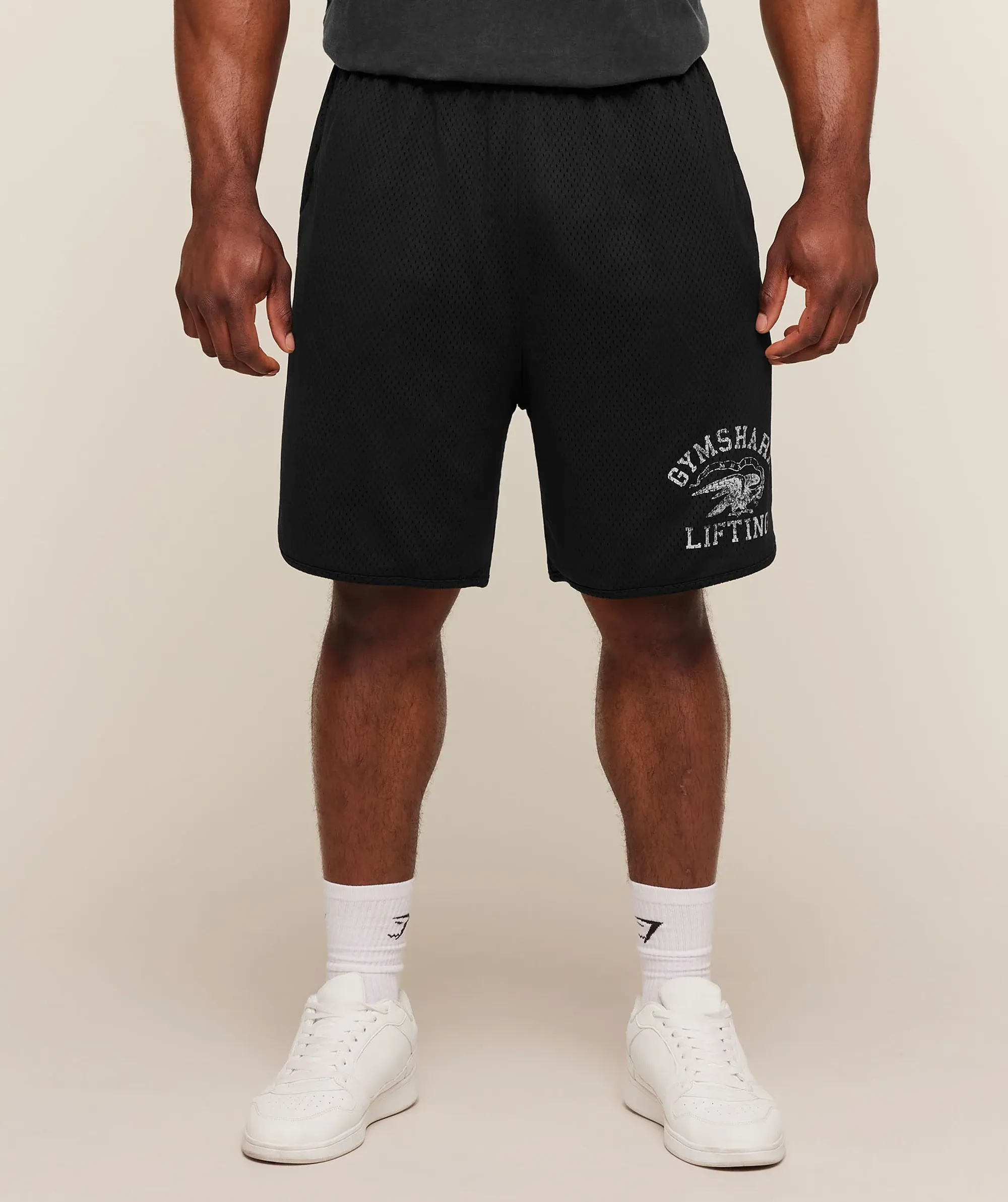 Gymshark Collective Mesh Shorts - Black