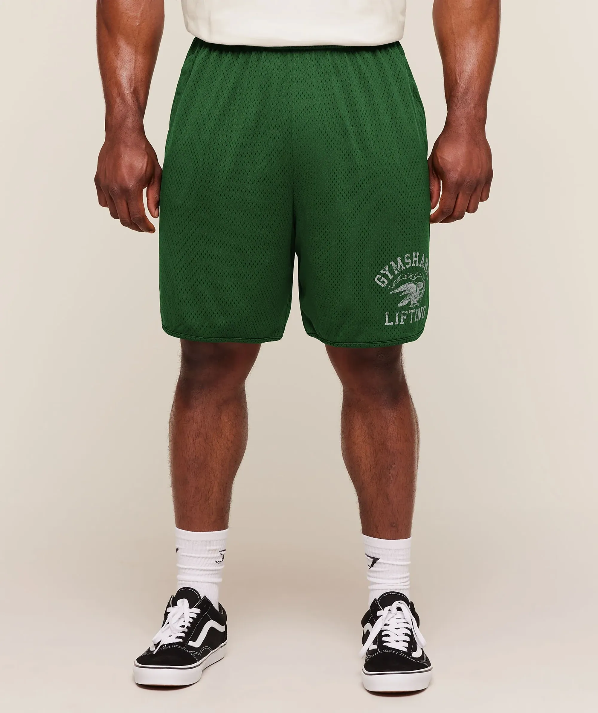 Gymshark Collective Mesh Shorts - Athletic Green