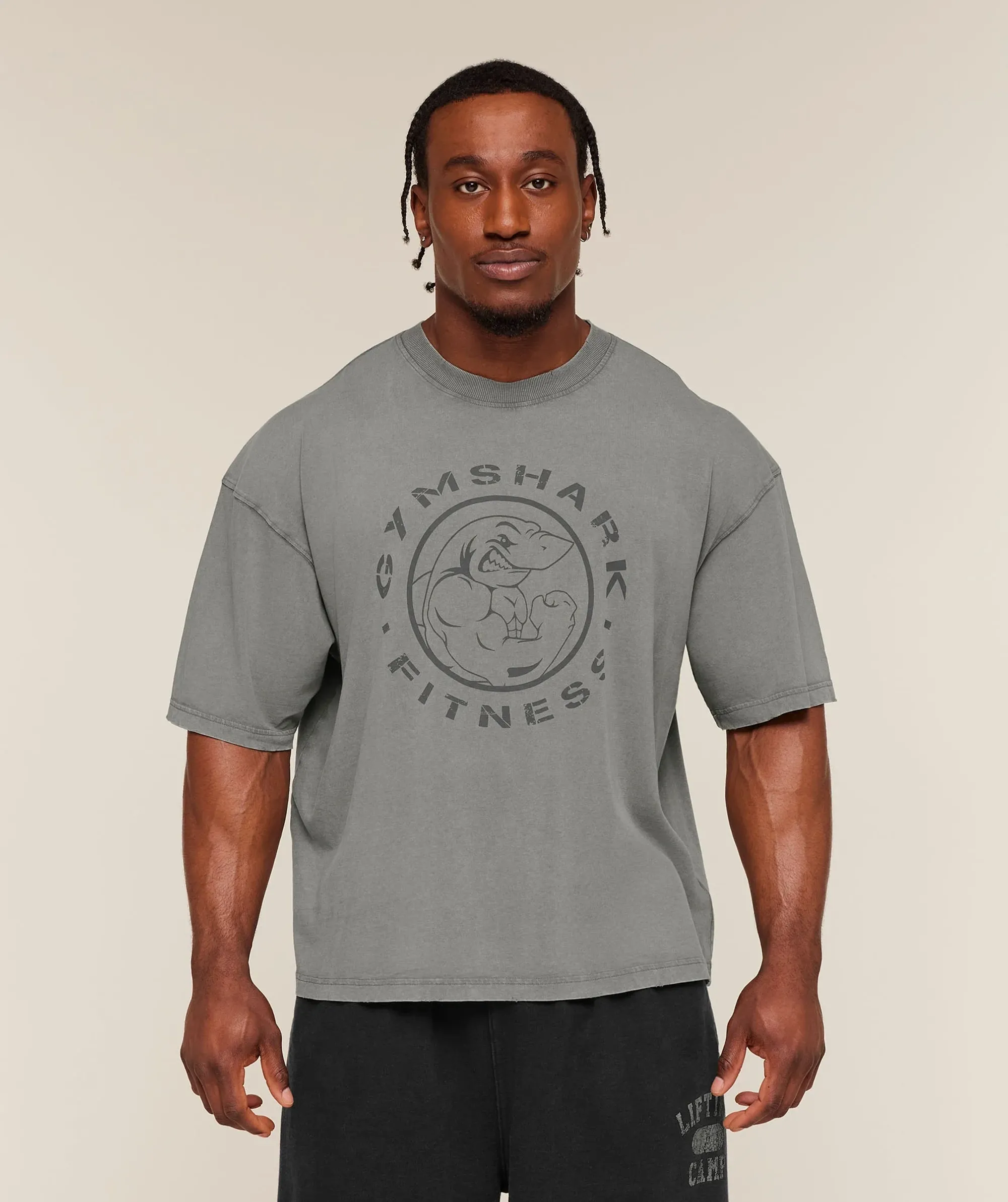 Gymshark Vintage Legacy T-Shirt - Ash Grey