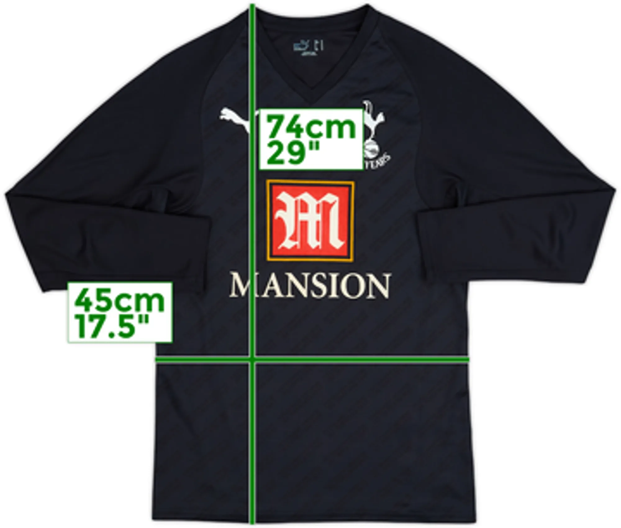 2007-08 Tottenham GK Shirt - 9/10 - (M)