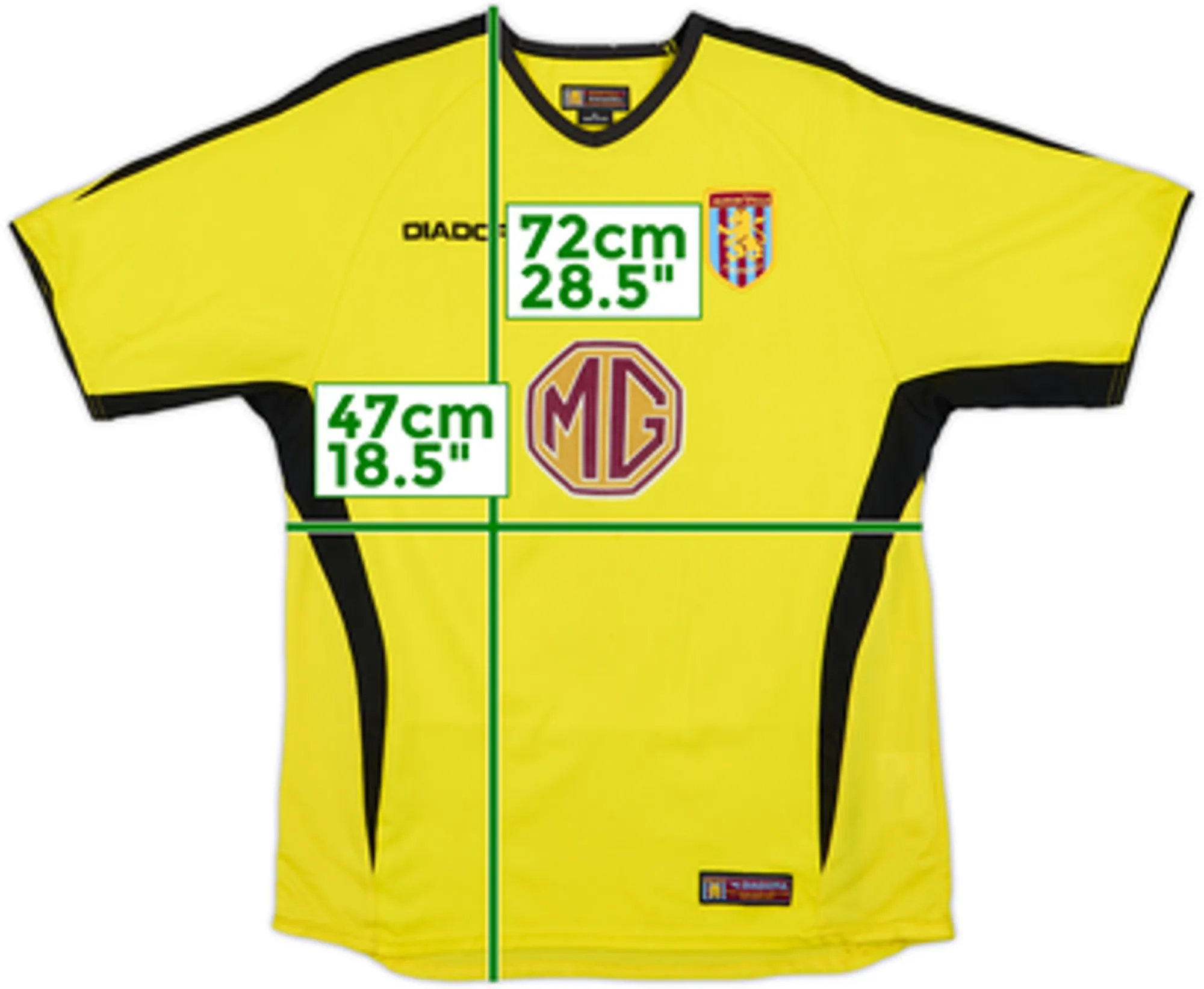2003-04 Aston Villa Away Shirt - 6/10 - (XL.Boys)