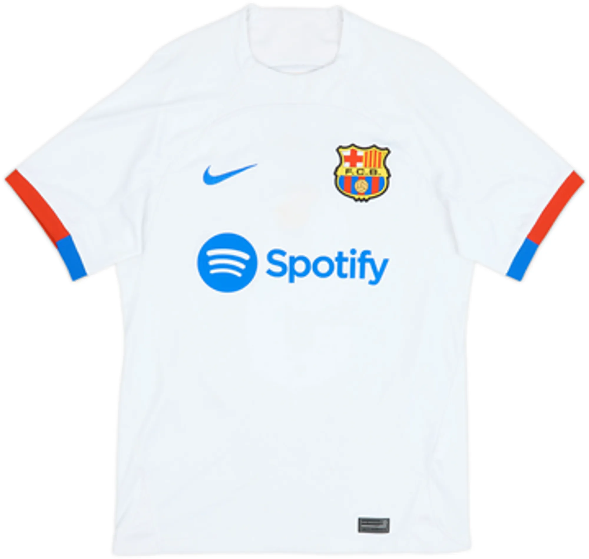 2023-24 Barcelona Away Shirt Lewandowski #9 - 5/10 - (S)