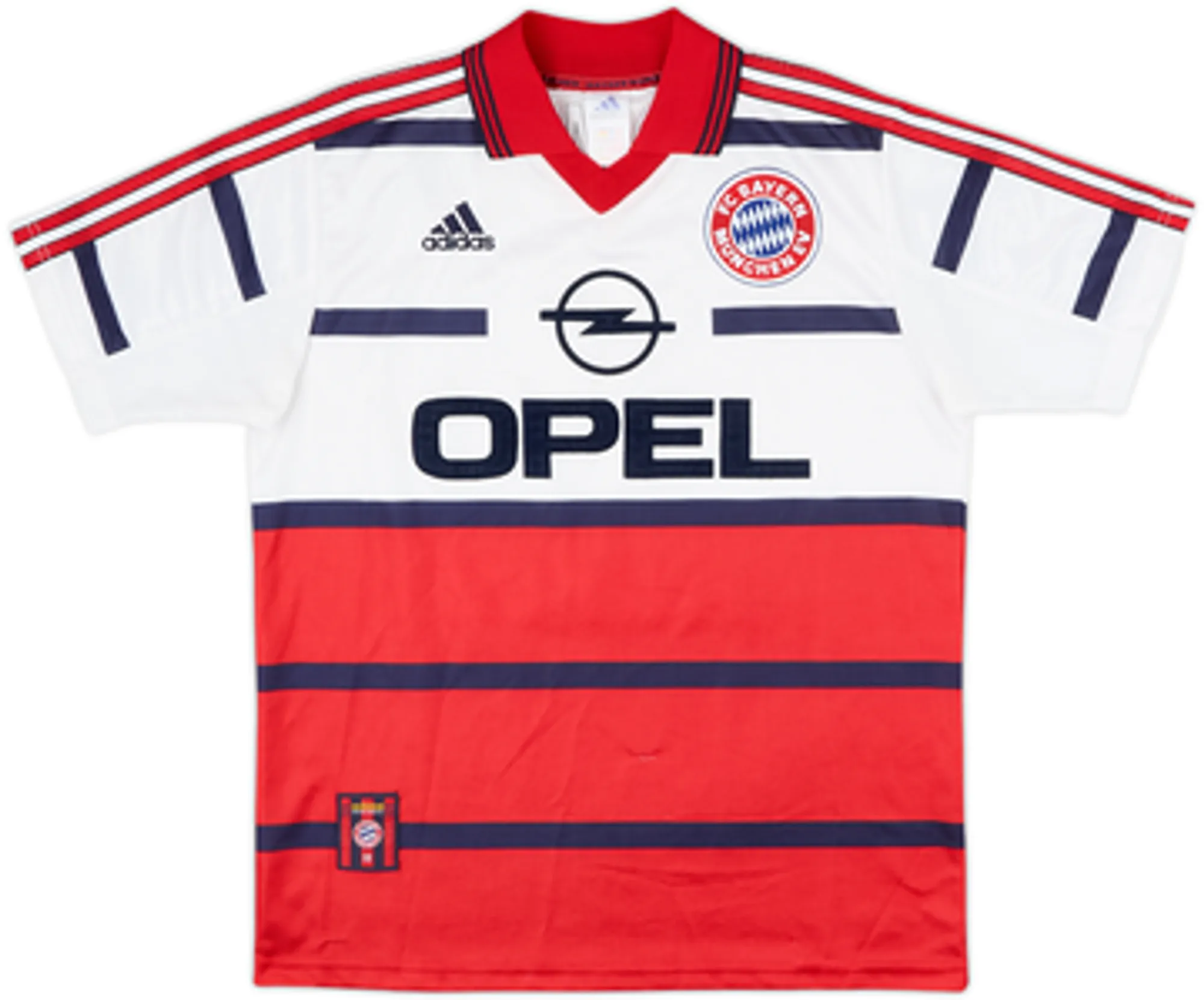1998-00 Bayern Munich Away Shirt Lizarazu #3 - 6/10 - (XL.Boys)