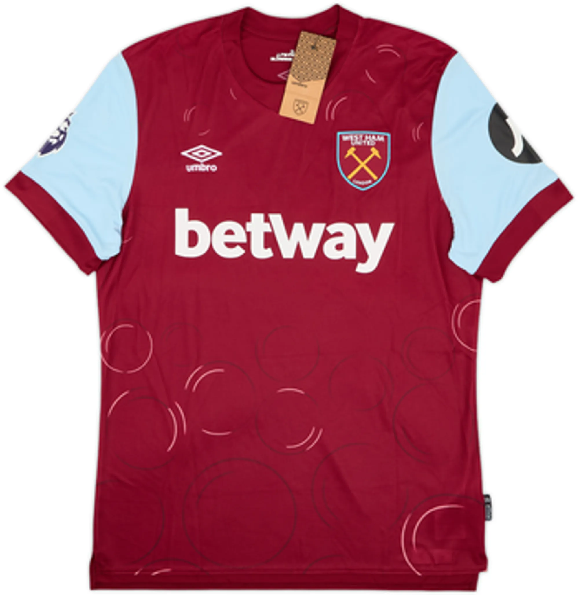 2023-24 West Ham United Home Shirt Johnson #2 (L)