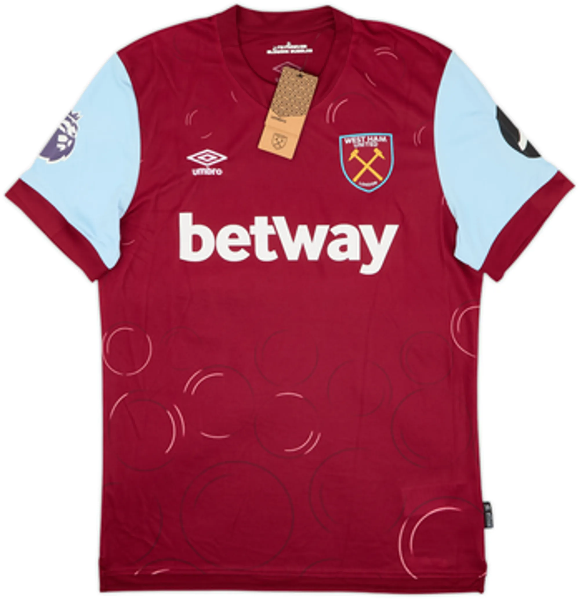 2023-24 West Ham United Home Shirt Mavropanos #15 (L)