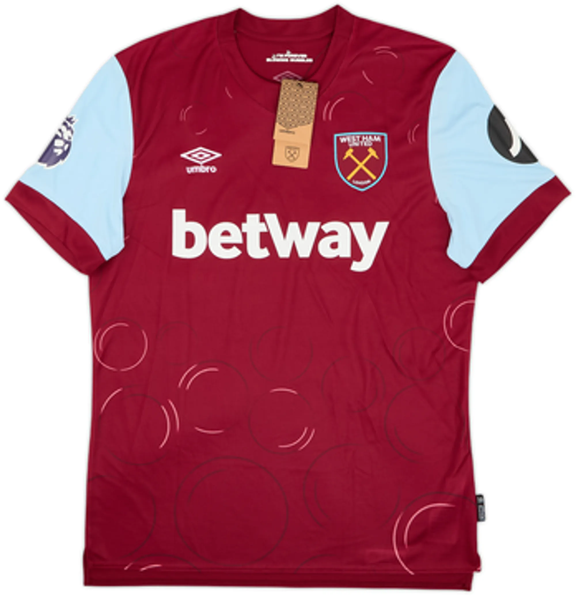 2023-24 West Ham United Home Shirt N.Aguerd #27 (L)