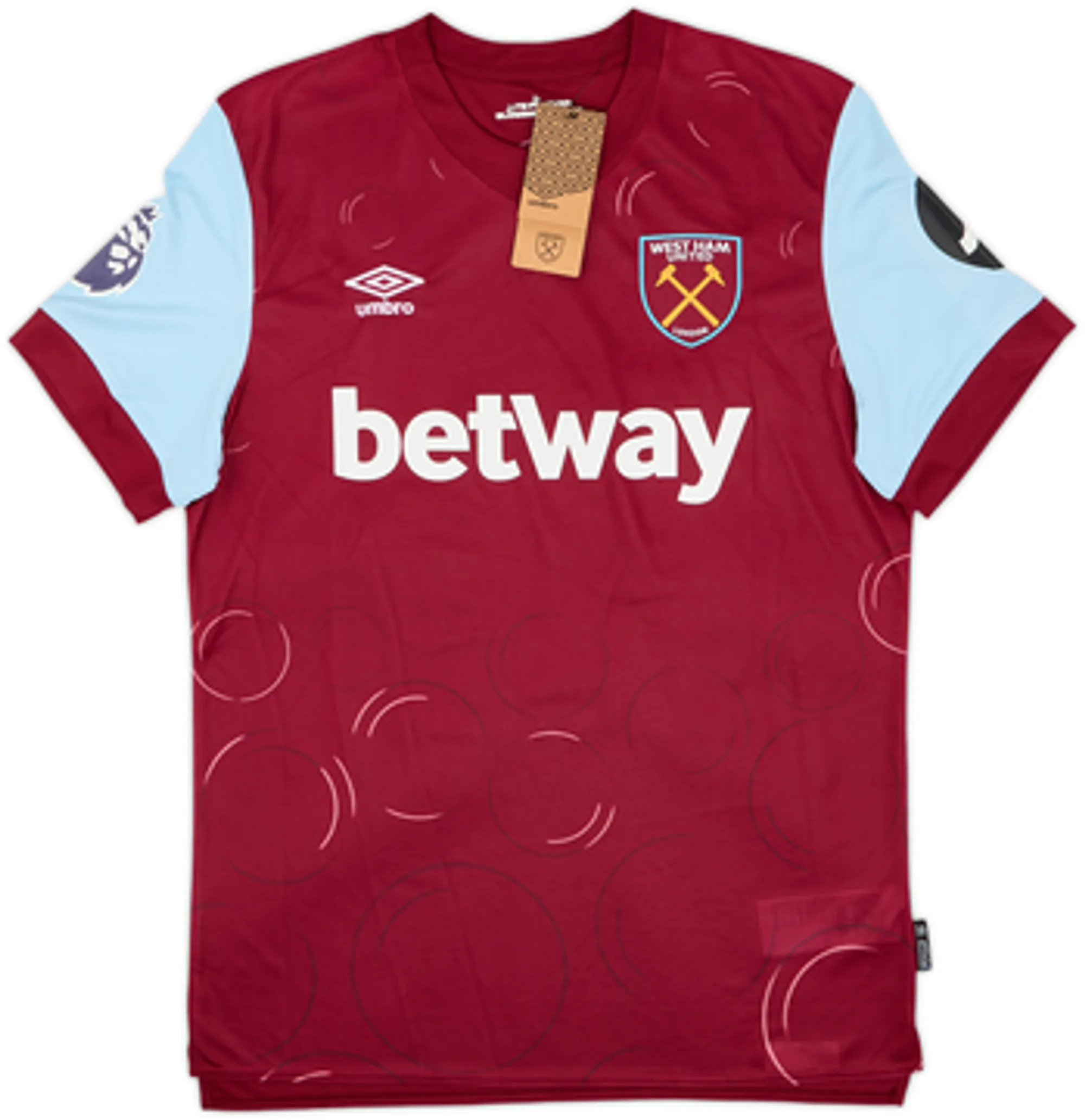 2023-24 West Ham United Home Shirt Ogbonna #21 (L)