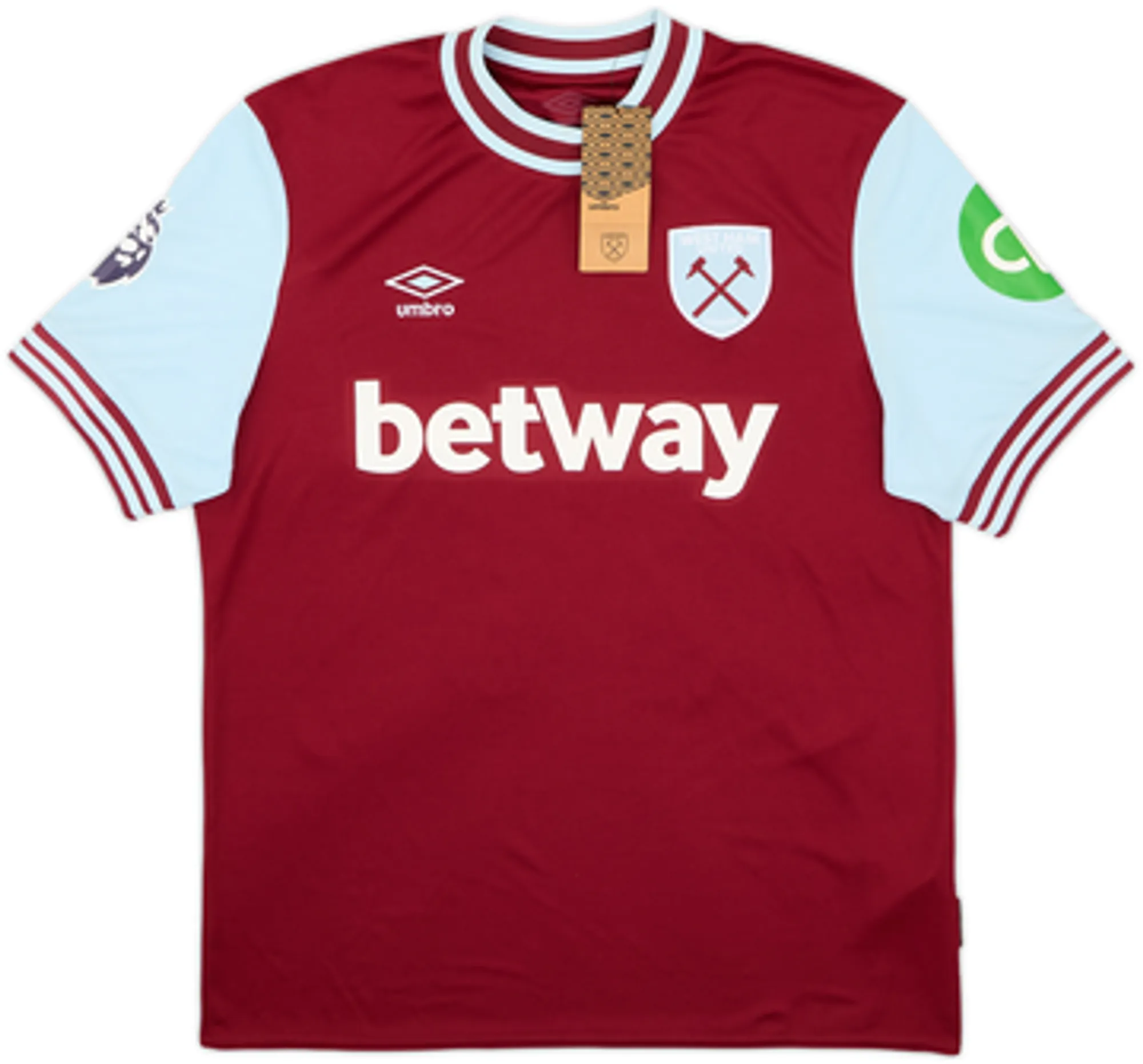 2024-25 West Ham Home Shirt Alvarez #19 (L)