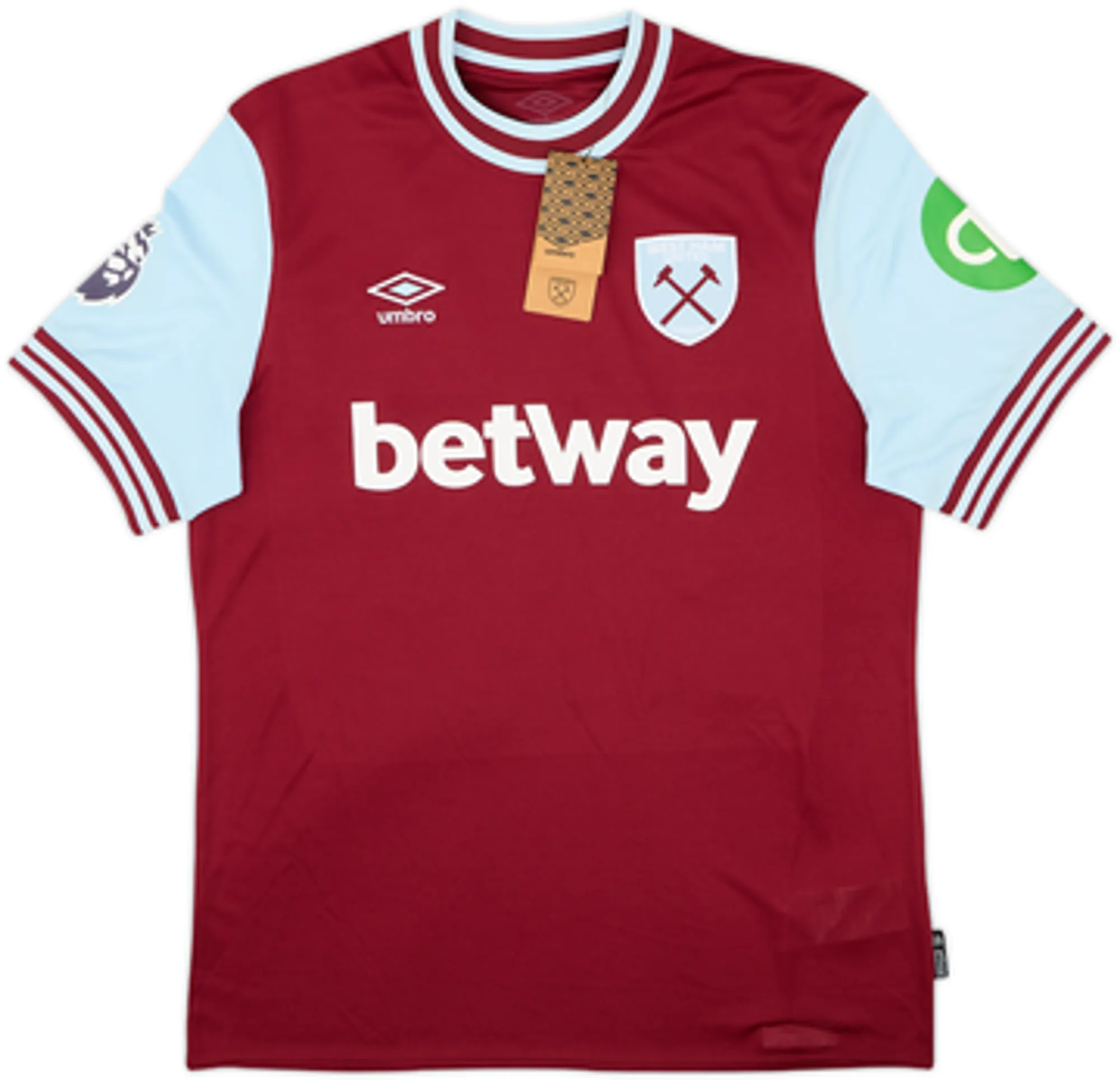 2024-25 West Ham Home Shirt G.Rodriguez #24 (L)