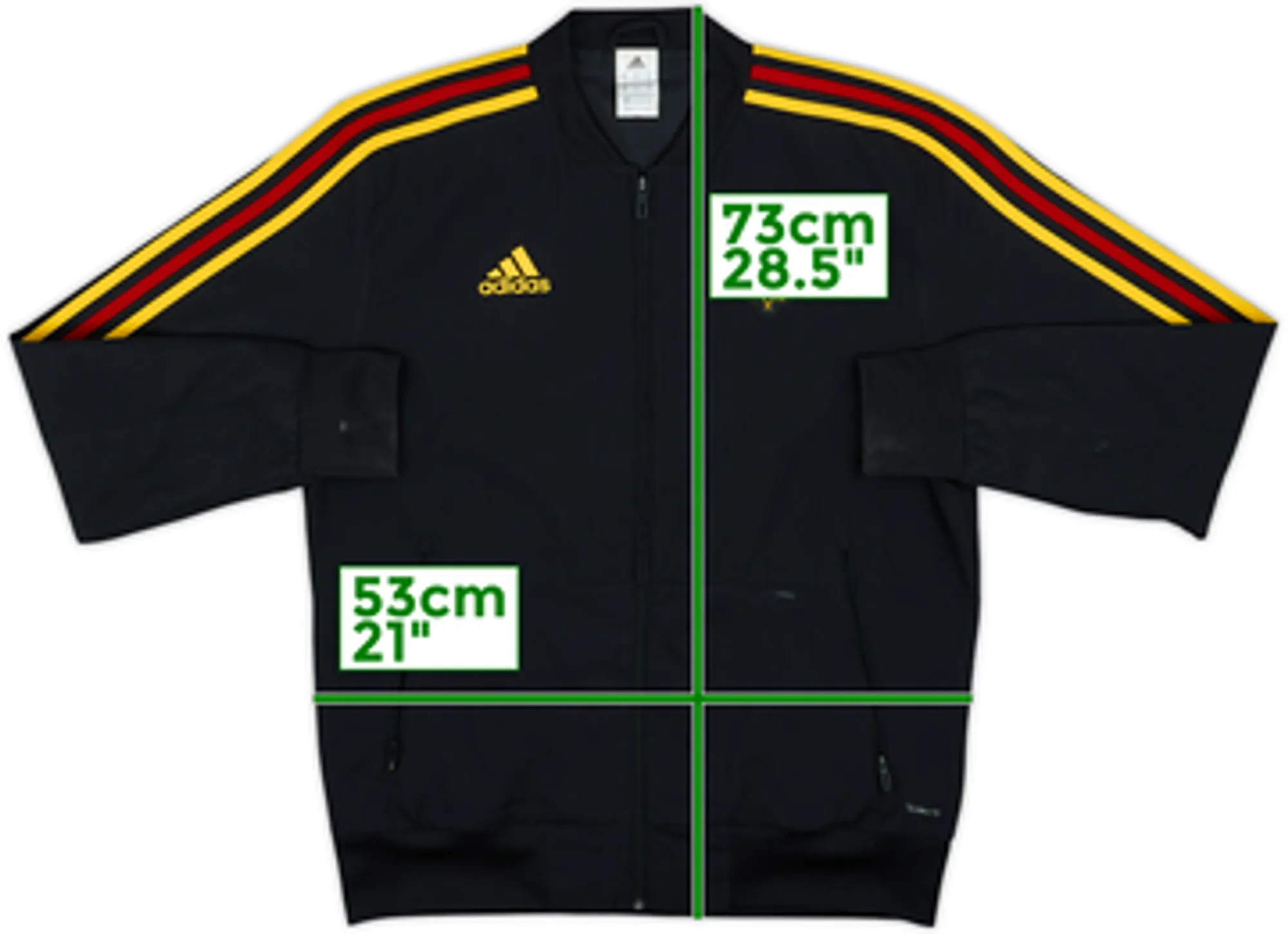 2017-18 Belgium adidas Track Jacket - 6/10 - (M)