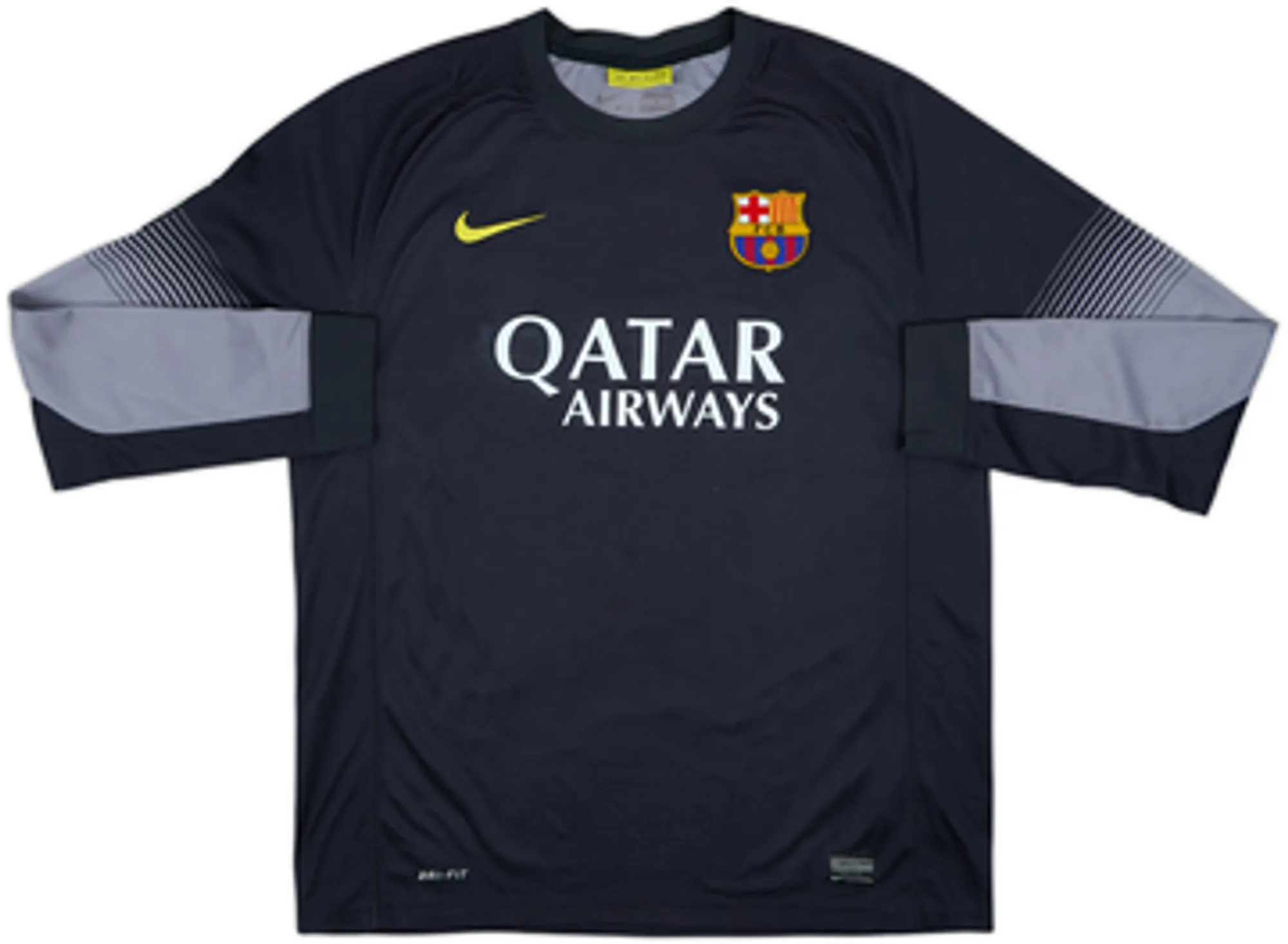 2013-14 Barcelona GK Shirt V.Valdes #1 - 7/10 - (L