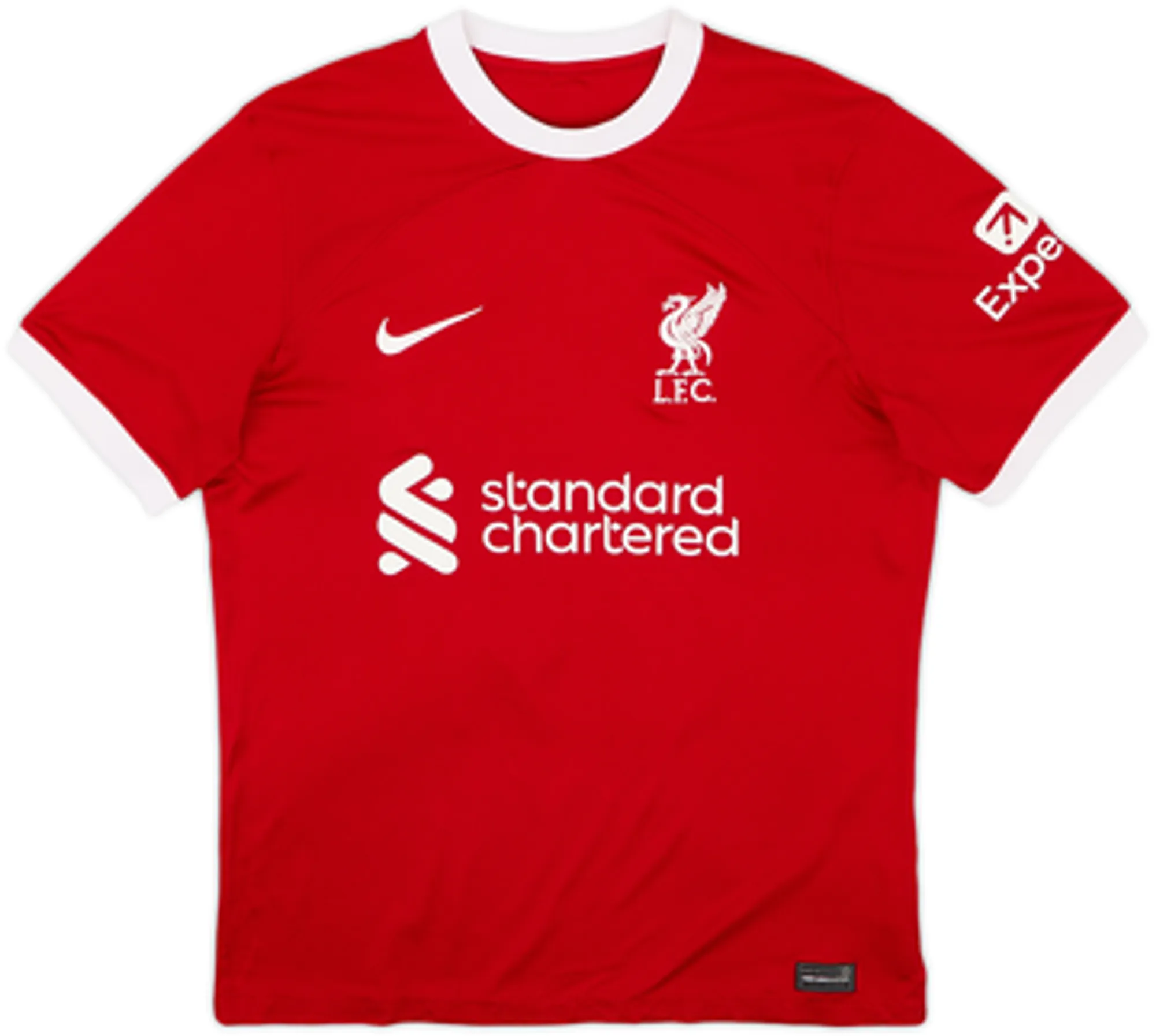 2023-24 Liverpool Home Shirt Virgil #4 - 9/10 - (L)