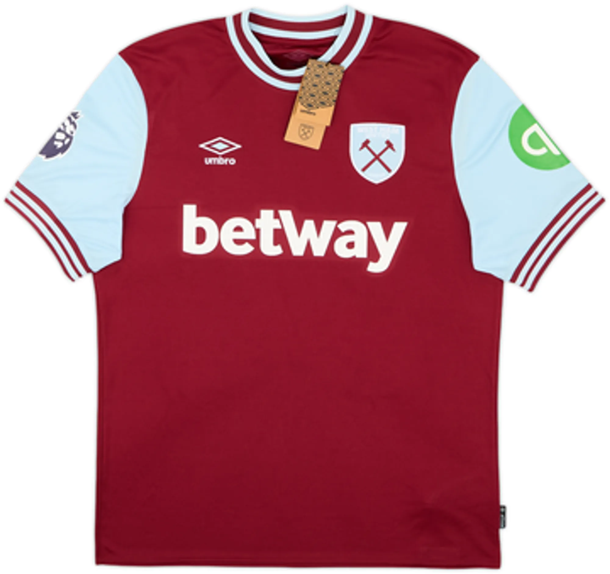 2024-25 West Ham Home Shirt Ferguson #34 (L)