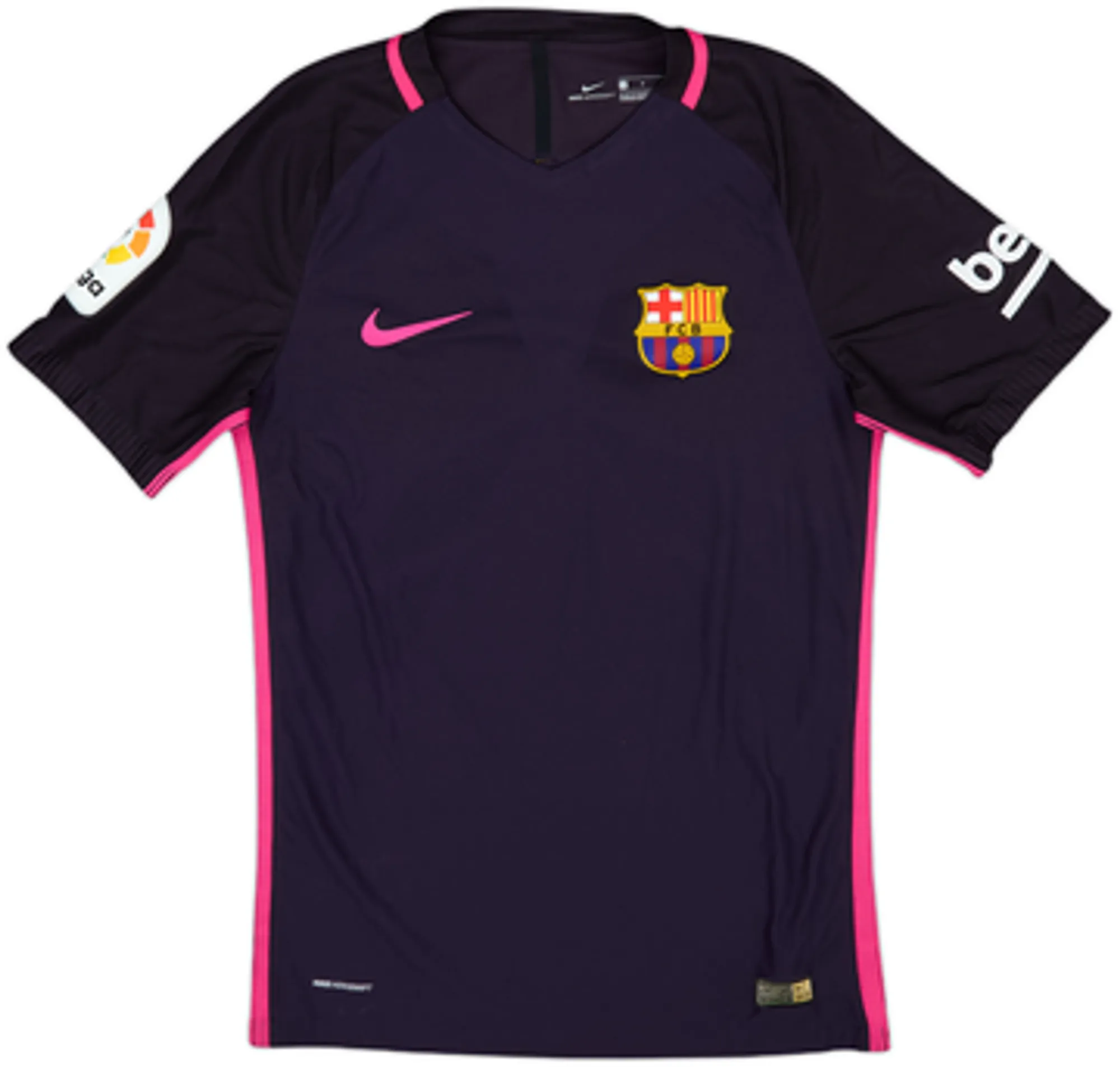 2016-17 Barcelona Authentic Away Shirt Messi #10 - 9/10 - (S)