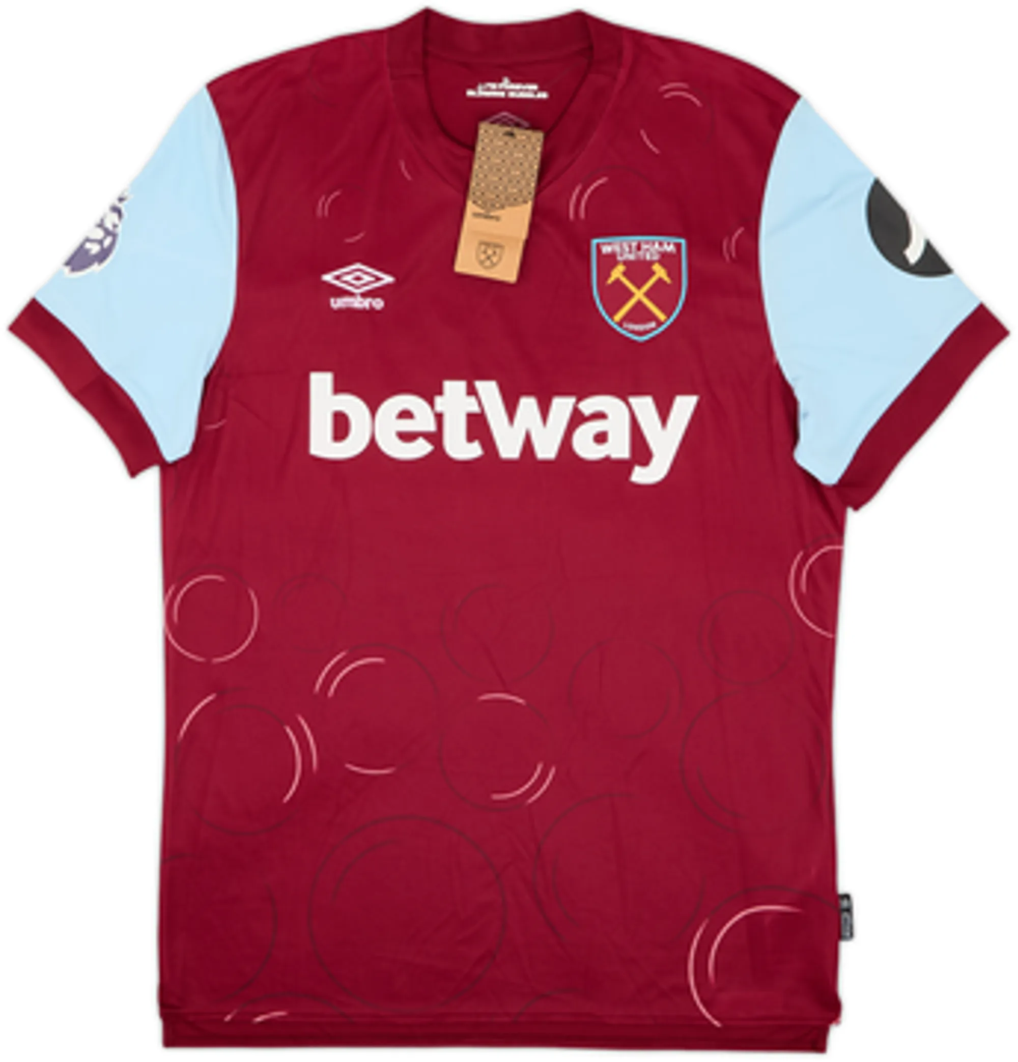 2023-24 West Ham United Home Shirt Alvarez #19 (L)