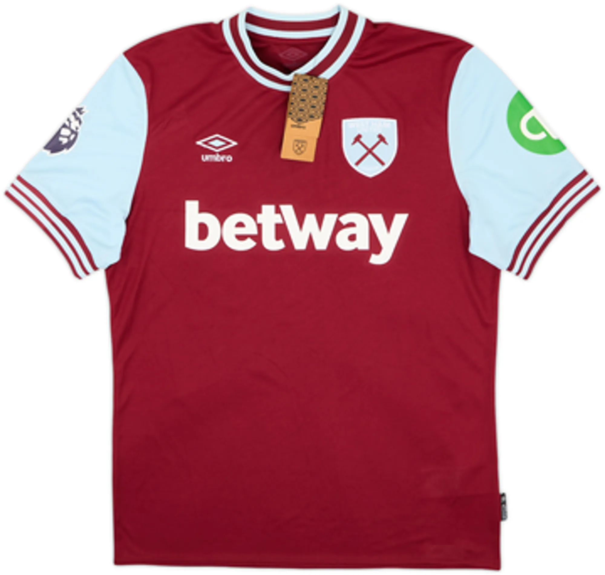 2024-25 West Ham Home Shirt Ings #18 (L)