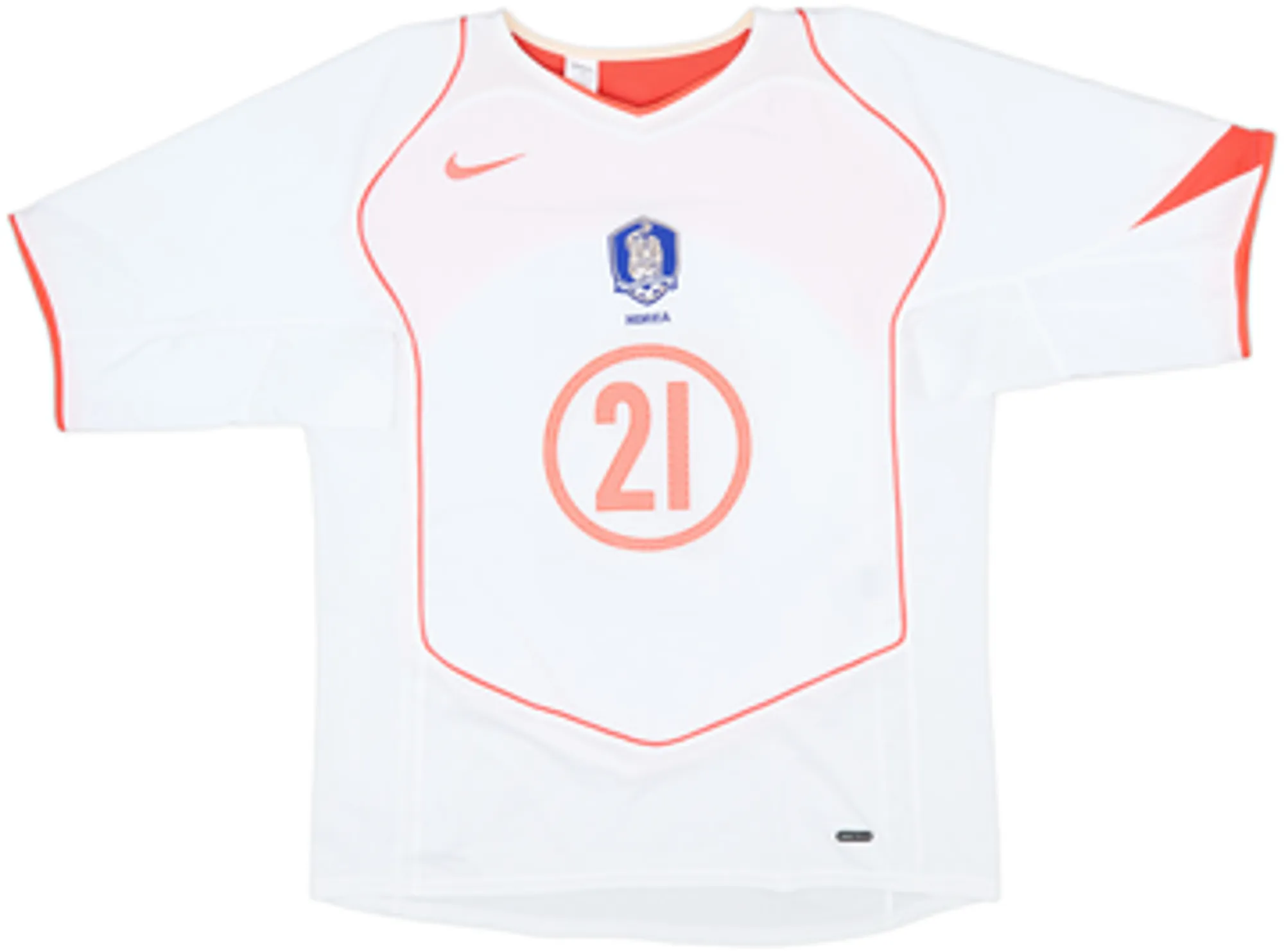 2004-06 South Korea Away Shirt J S Park #21 - 6/10 - (M)