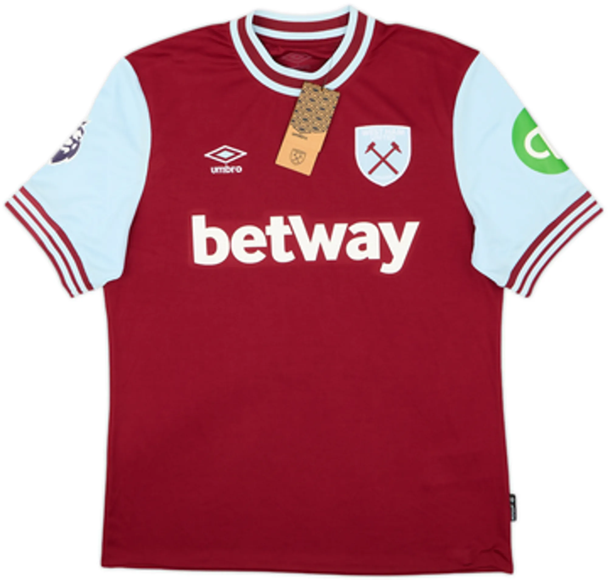 2024-25 West Ham Home Shirt Cresswell #3 (L)