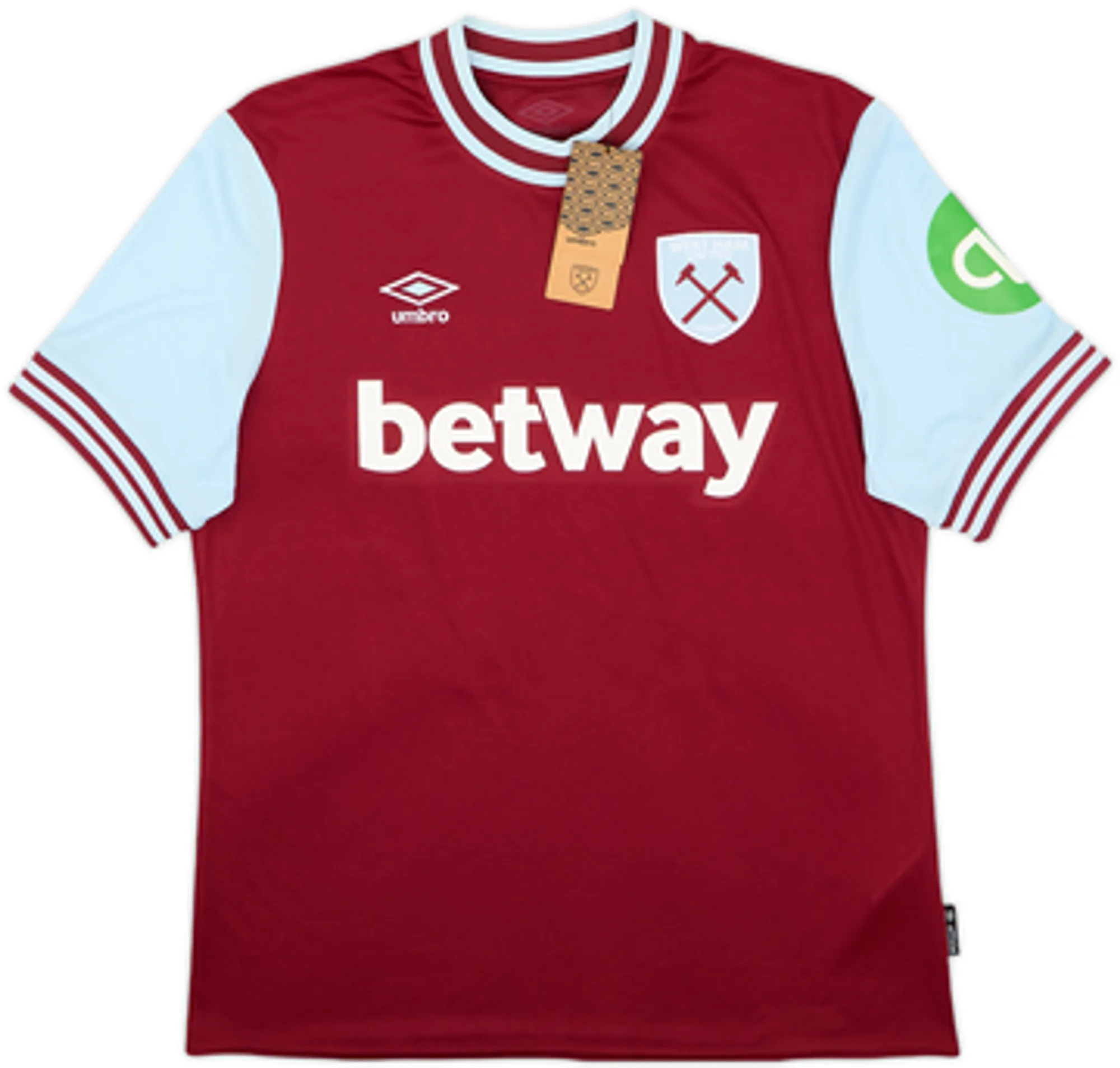 2024-25 West Ham Home Shirt Scarles #57 (L)