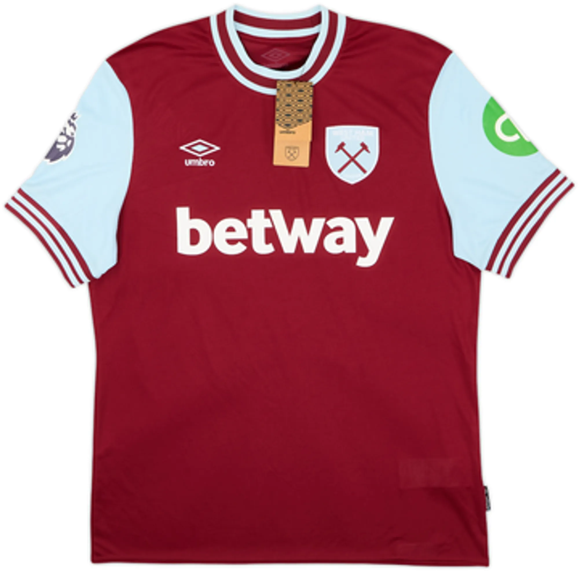 2024-25 West Ham Home Shirt L.Guilherme #17 (L)