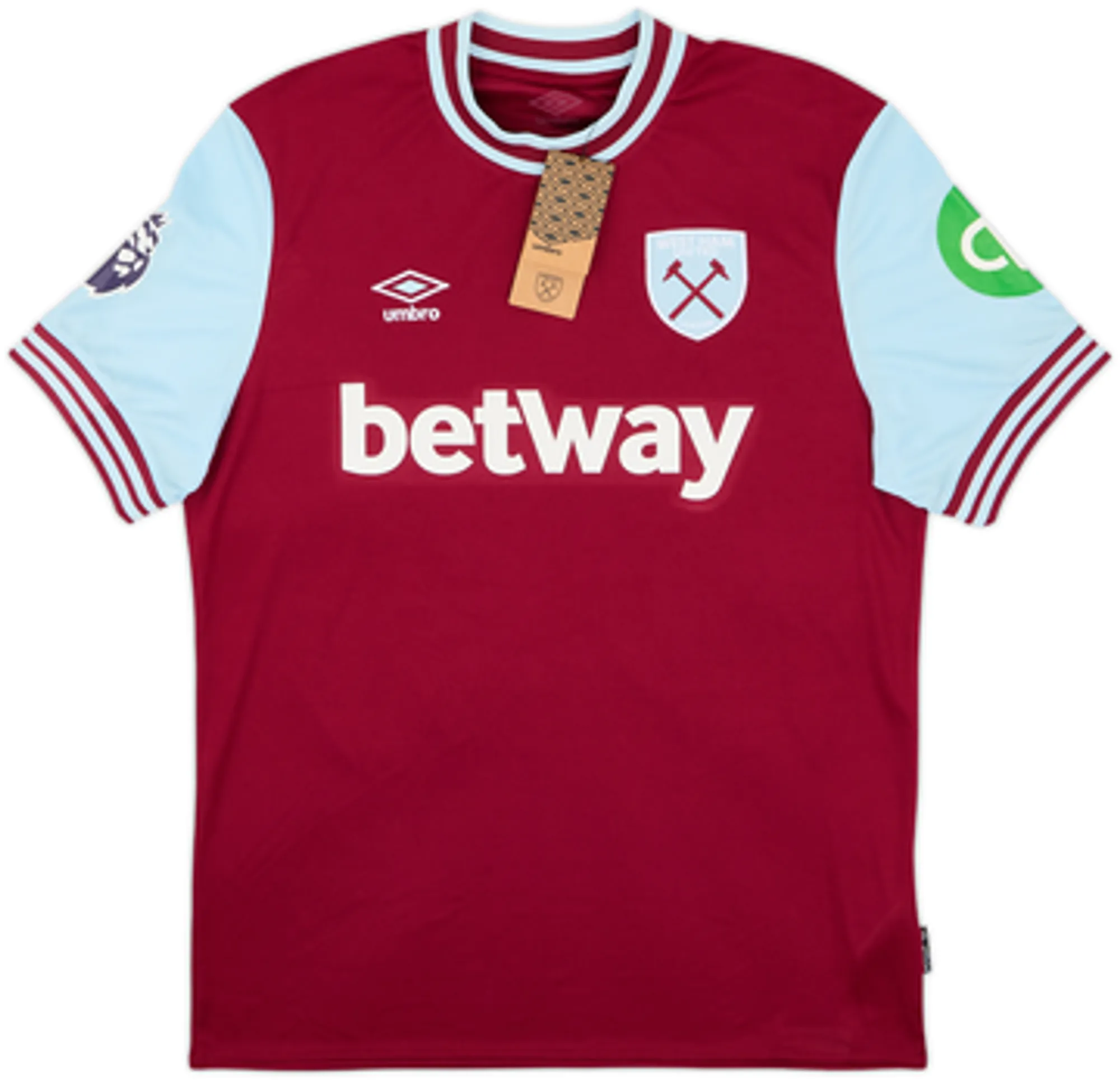 2024-25 West Ham Home Shirt Irving #39 (L)