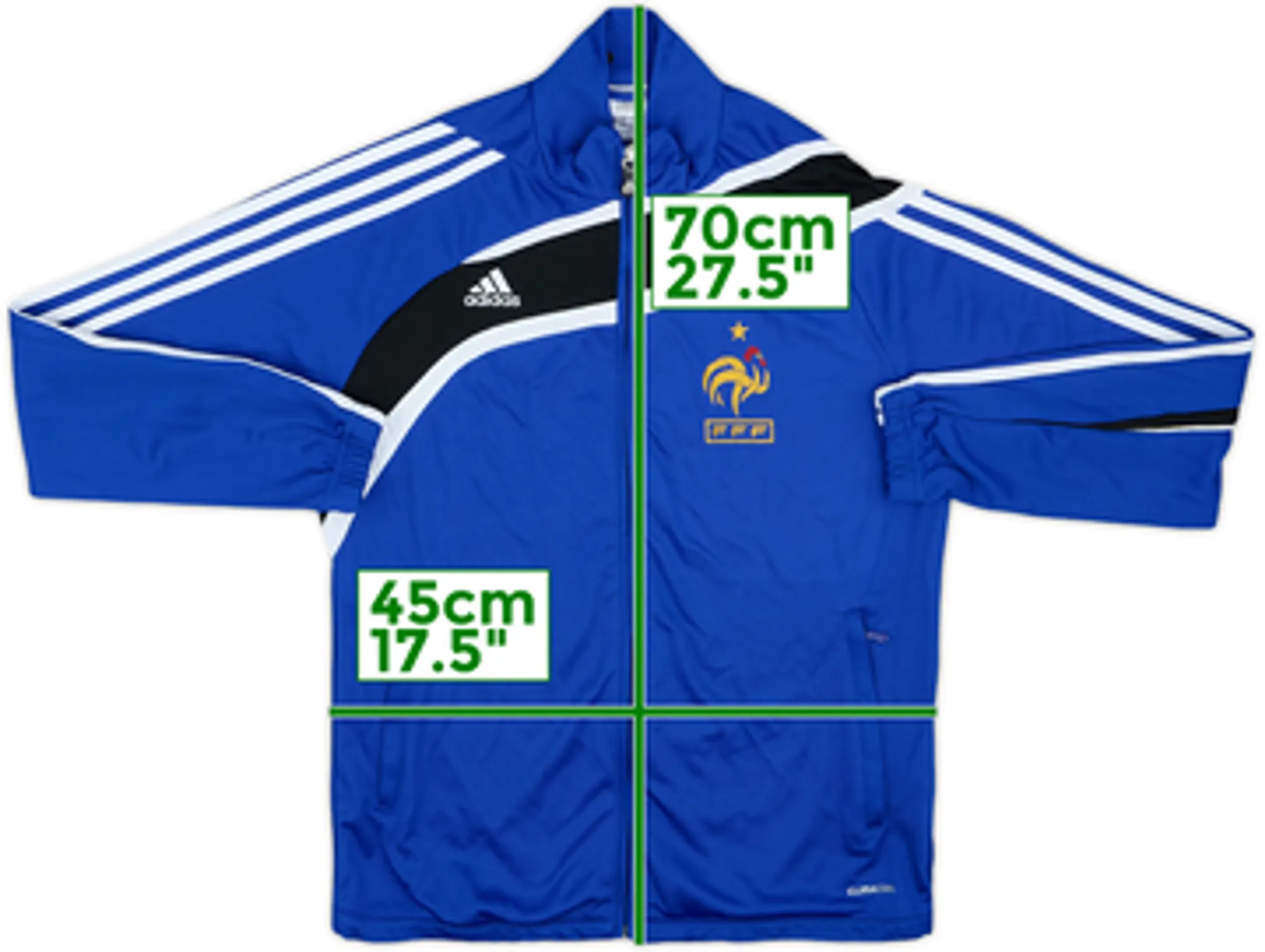 2010-11 France adidas Track Jacket - 8/10 - (Women's M)