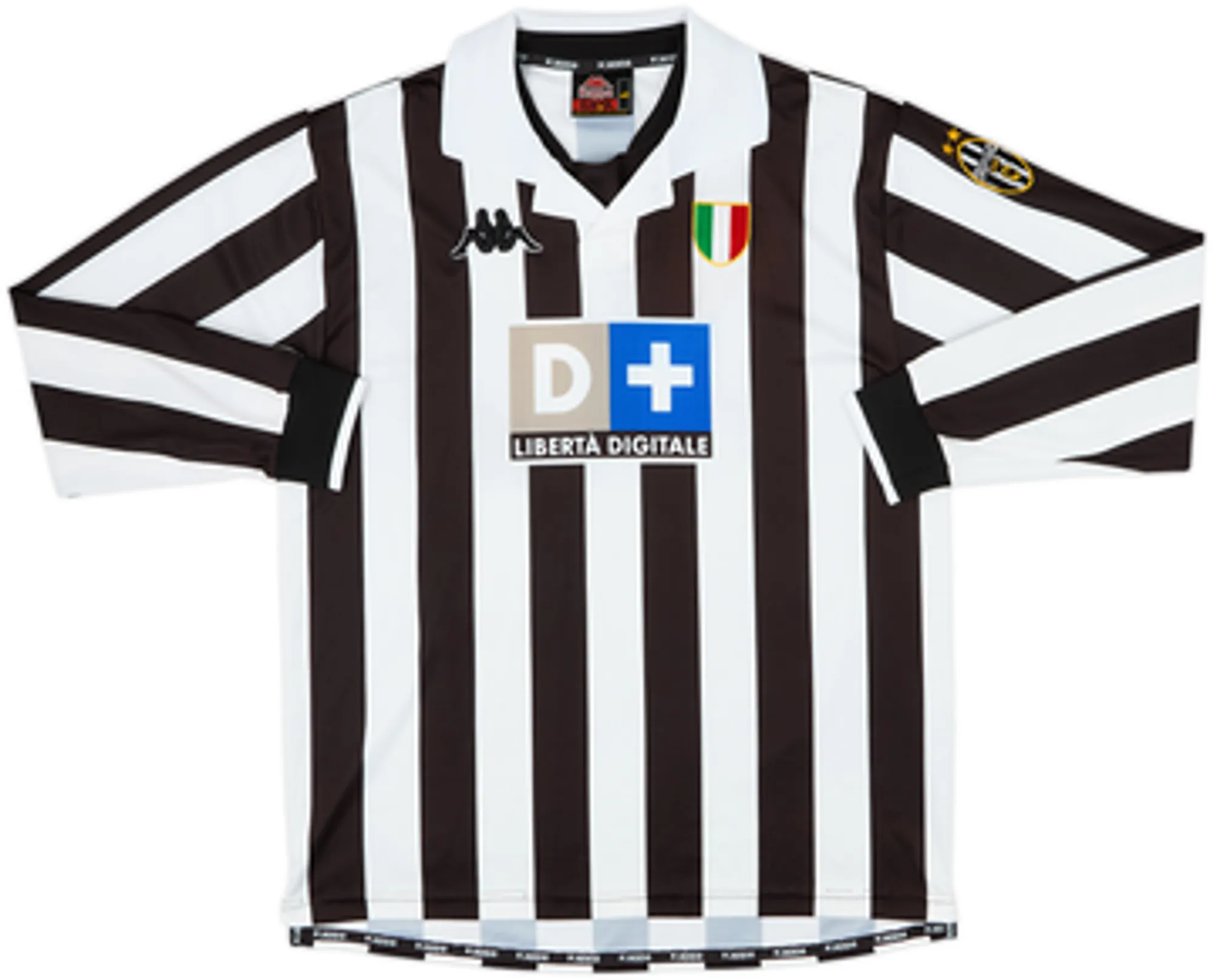 1998-99 Juventus Home L/S Shirt Zidane #21 - 6/10 - (L)
