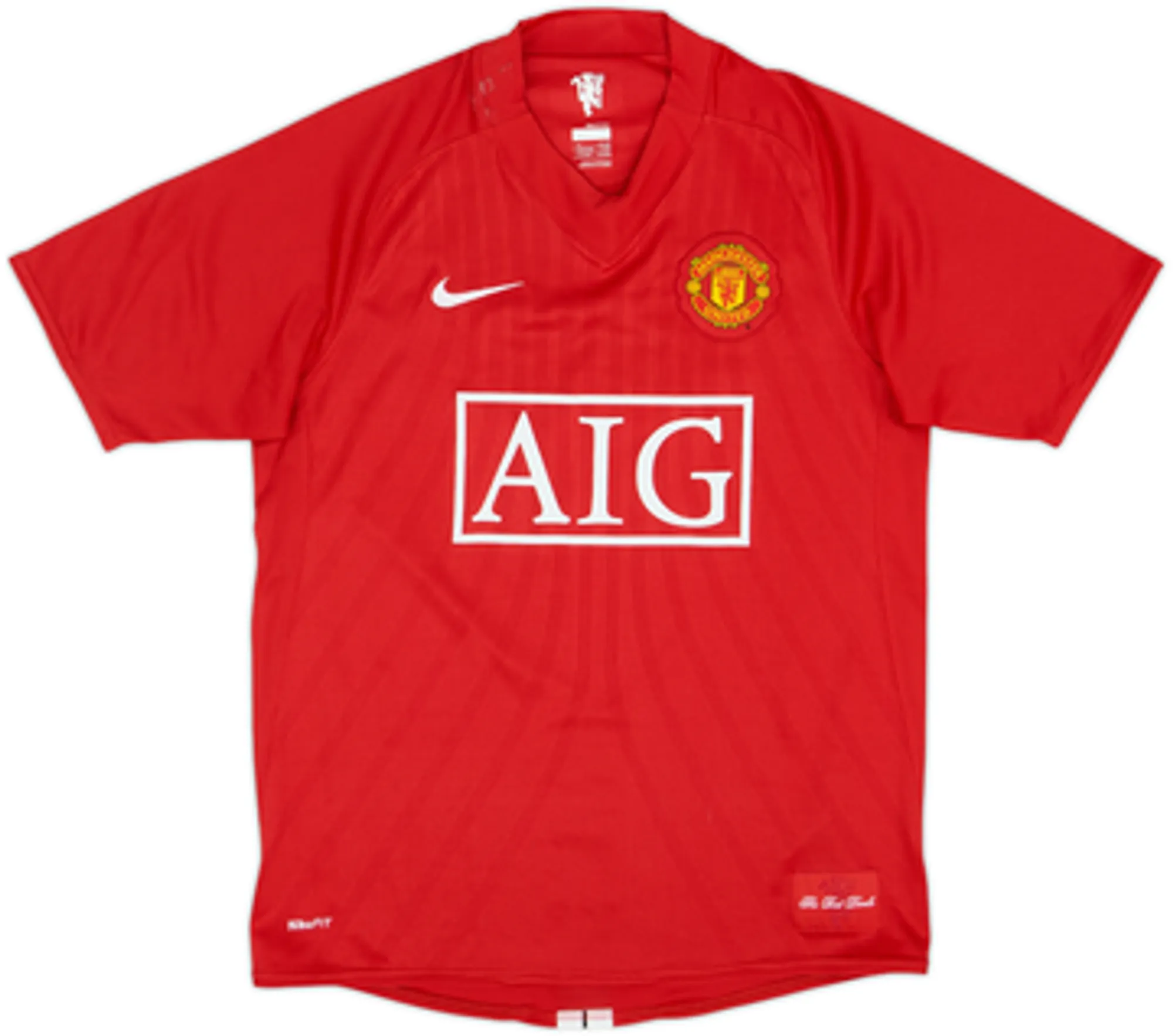 2007-09 Manchester United Home Shirt Giggs #11 - 6/10 - (S)