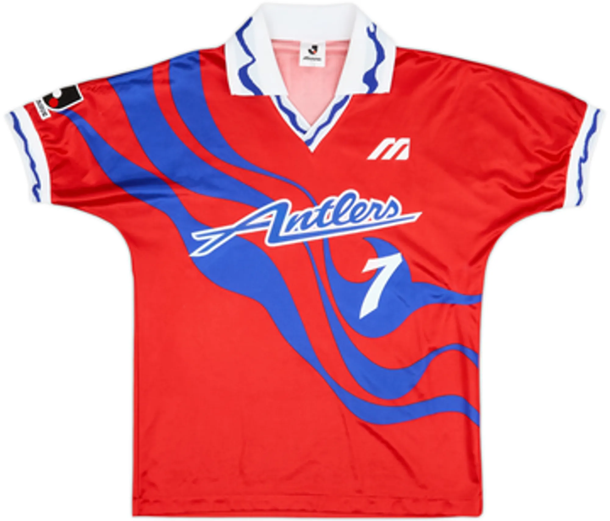 1993-94 Kashima Antlers Home Shirt #7 - 8/10 - (L)