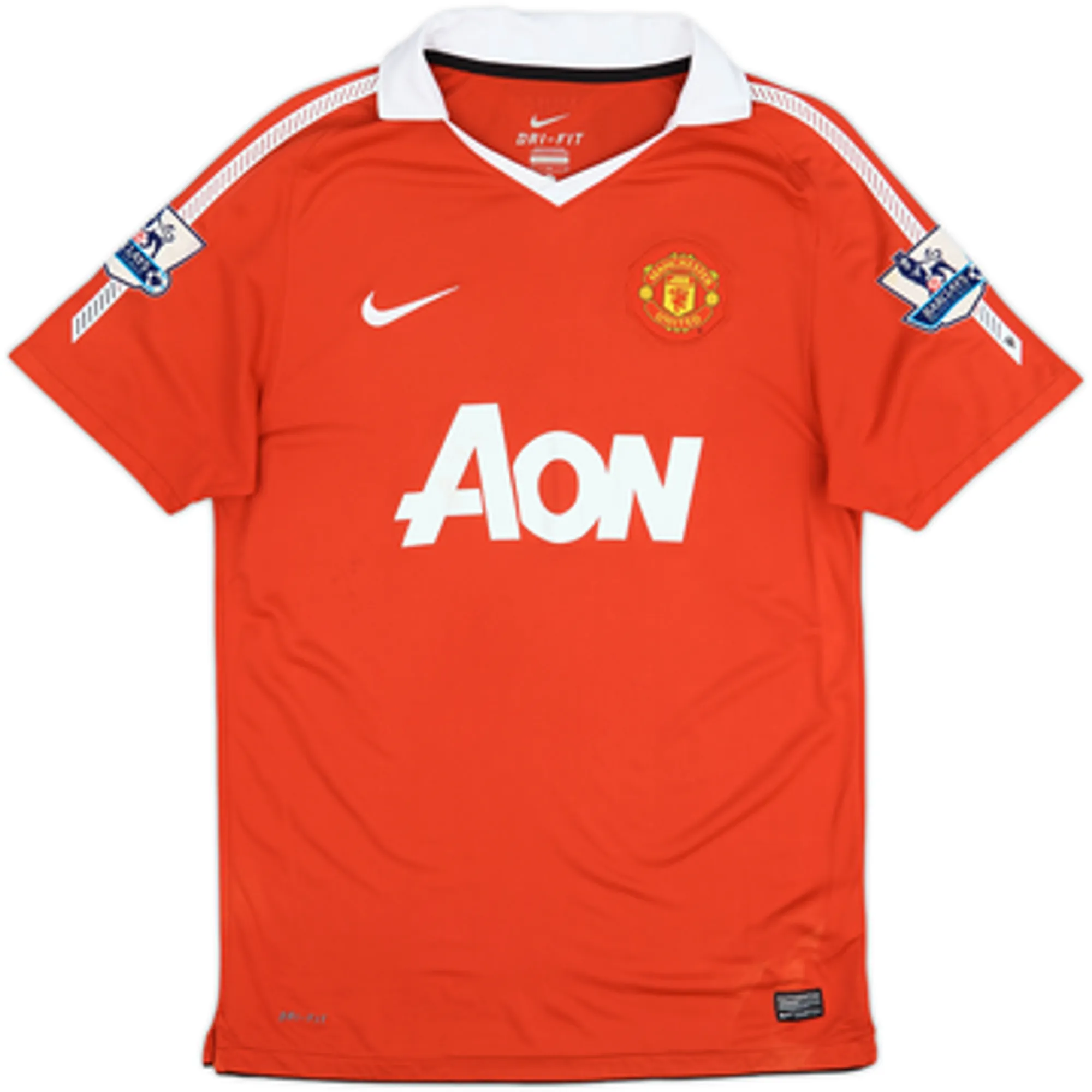 2010-11 Manchester United Home Shirt Berbatov #9 - 7/10 - (M)