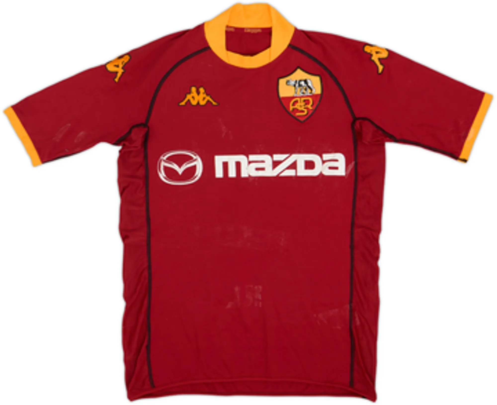 2002-03 Roma Home Shirt Montella #9 - 5/10 - (M)