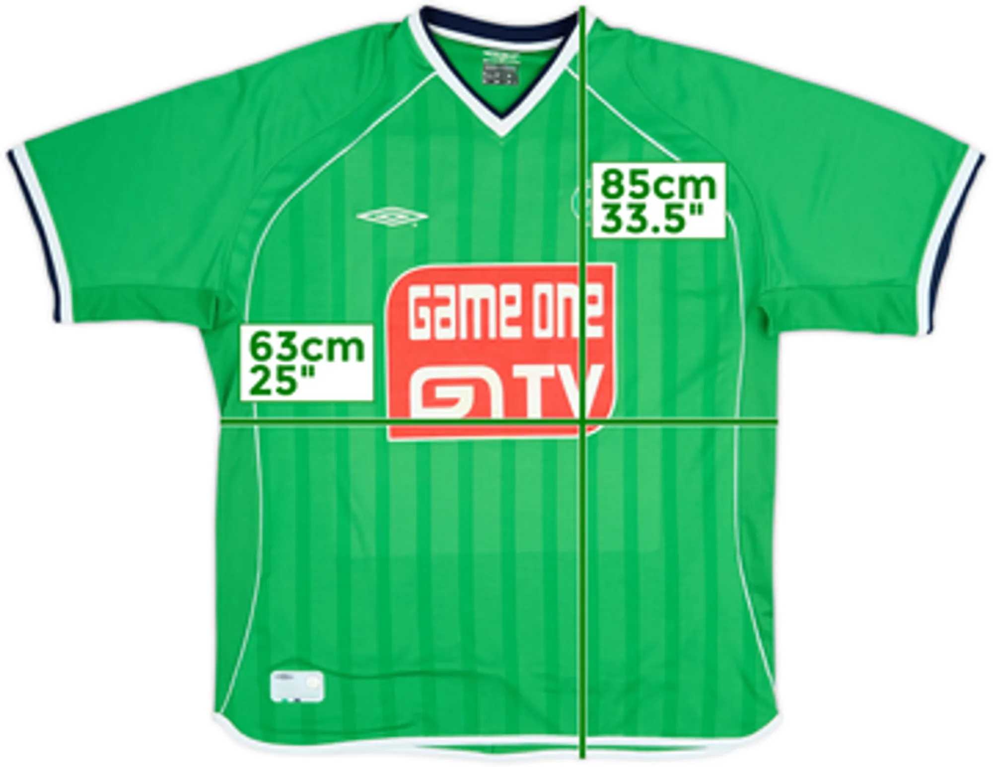 2001-03 Saint Etienne Home Shirt - 6/10 - (XXL)