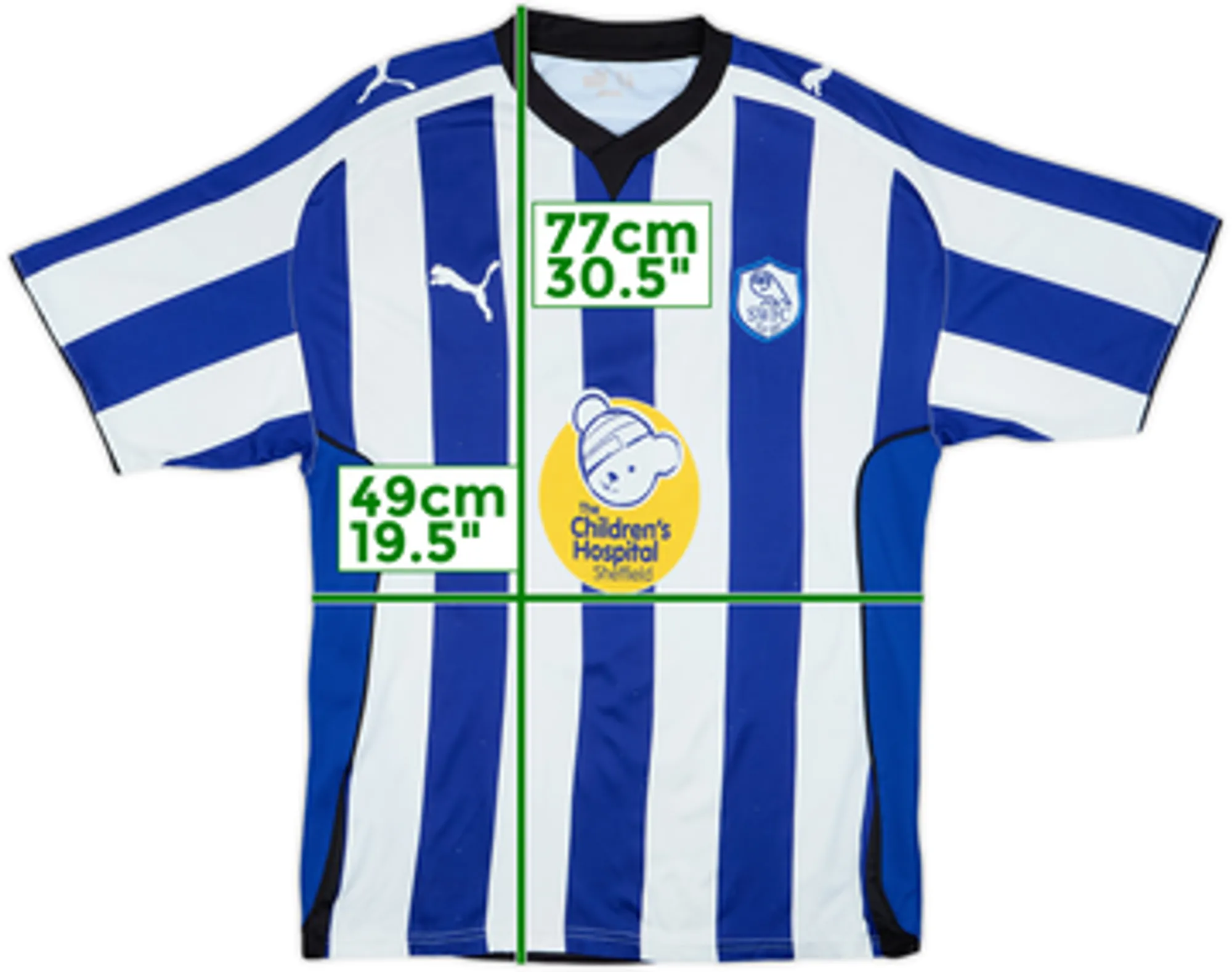 2009-10 Sheffield Wednesday Home Shirt - 7/10 - (XL)