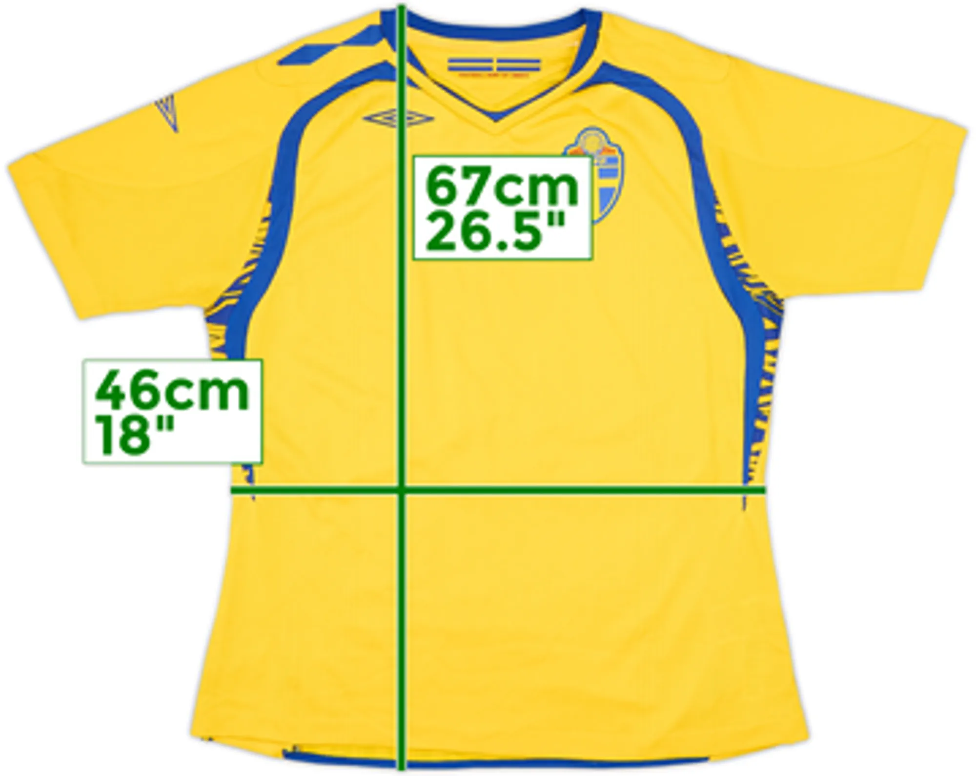 2007-09 Sweden Home Shirt - 7/10 - (Women's L)
