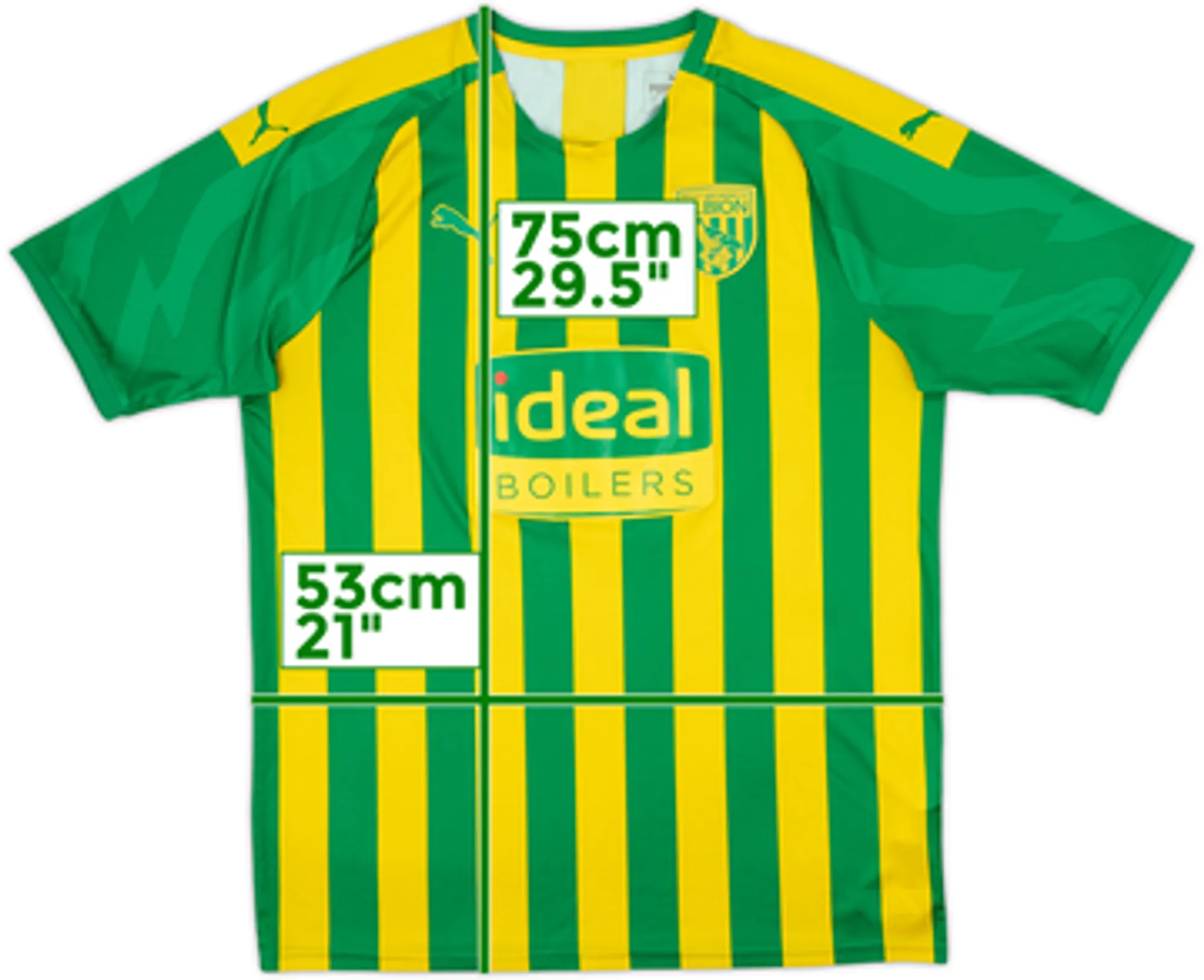 2019-20 West Brom Away Shirt - 8/10 - (L)