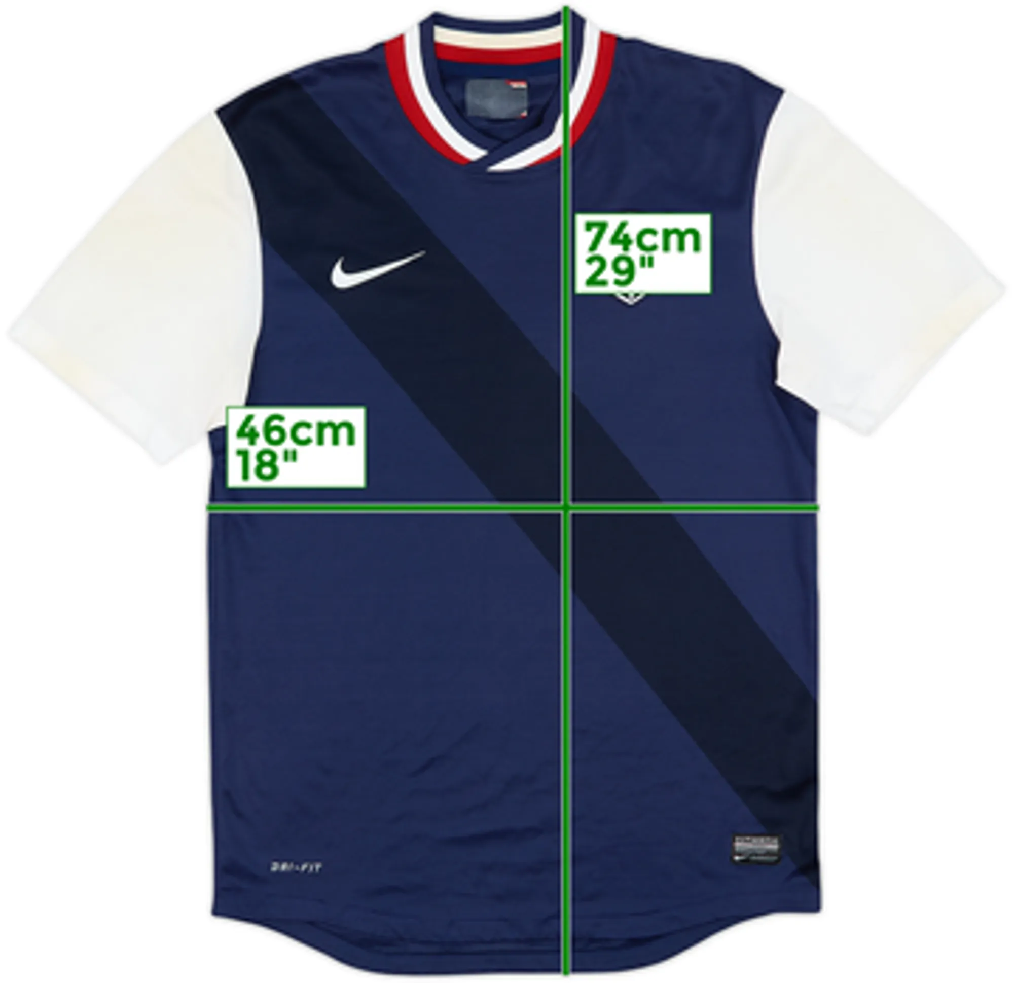 2012-14 USA Away Shirt - 5/10 - (S)