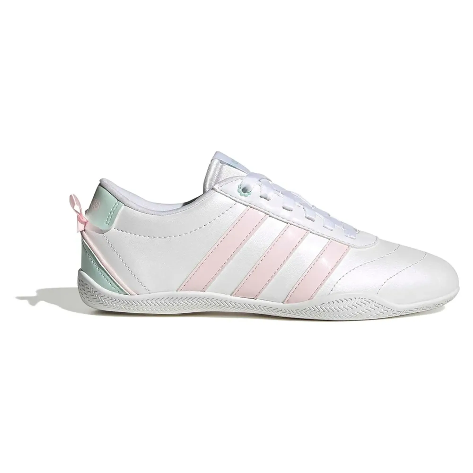Adidas Grand Court Lo  - Ftwr White / Distilled Pink / Halo Mint