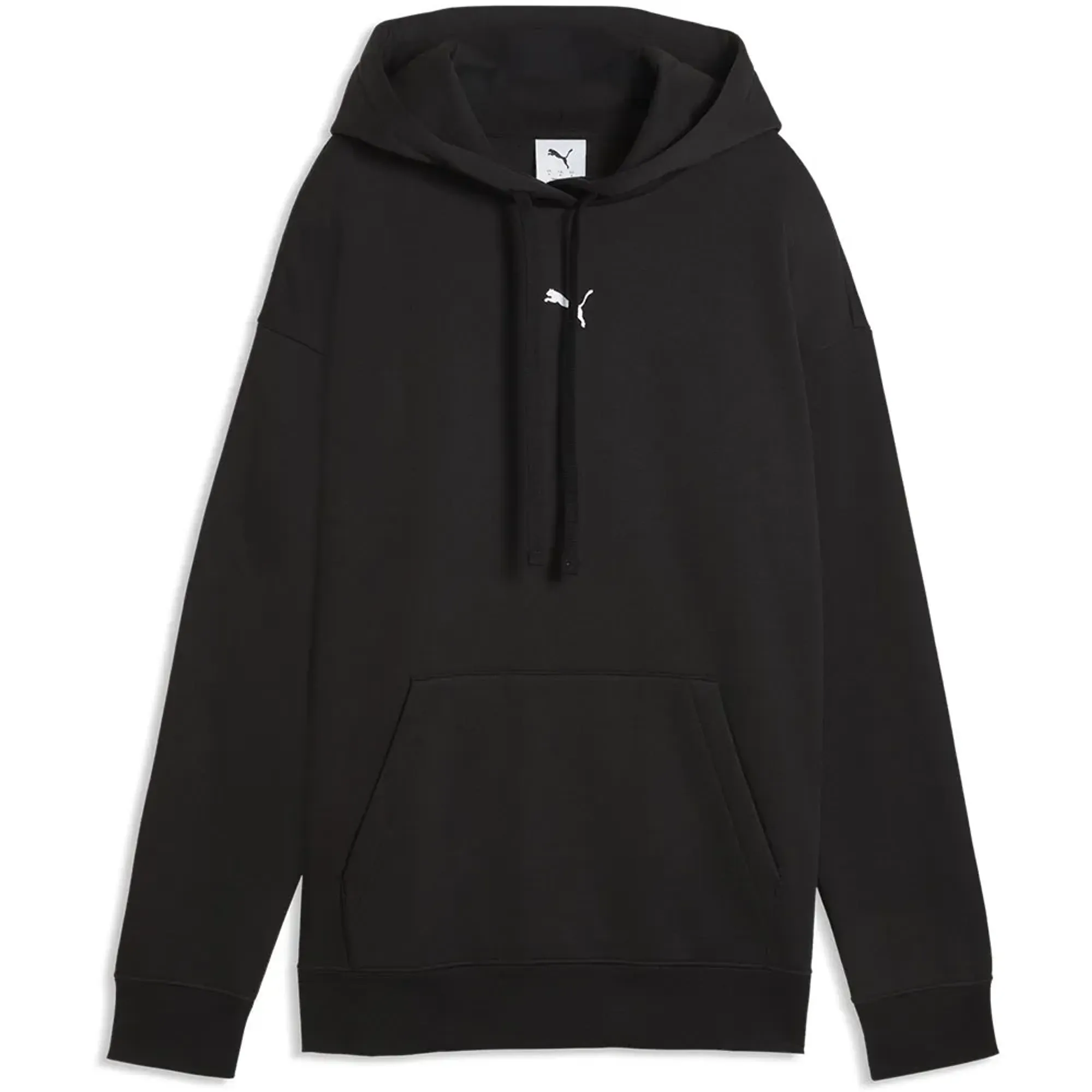PUMA Essentials Fleece Hoodie Women in Black | Size Large
