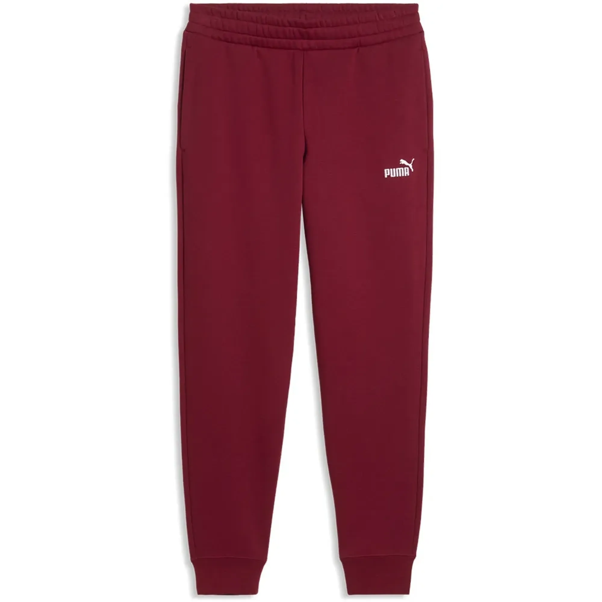 PUMA ESS Small No. 1 Logo Sweatpants Women in Red | Size Large