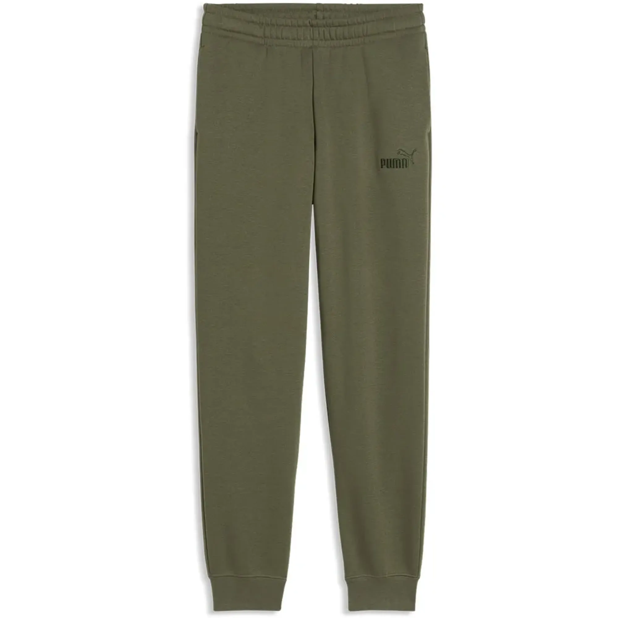 PUMA ESS No. 1 Logo Fleece Sweatpants Youth in Green | Size 11-12 Youth
